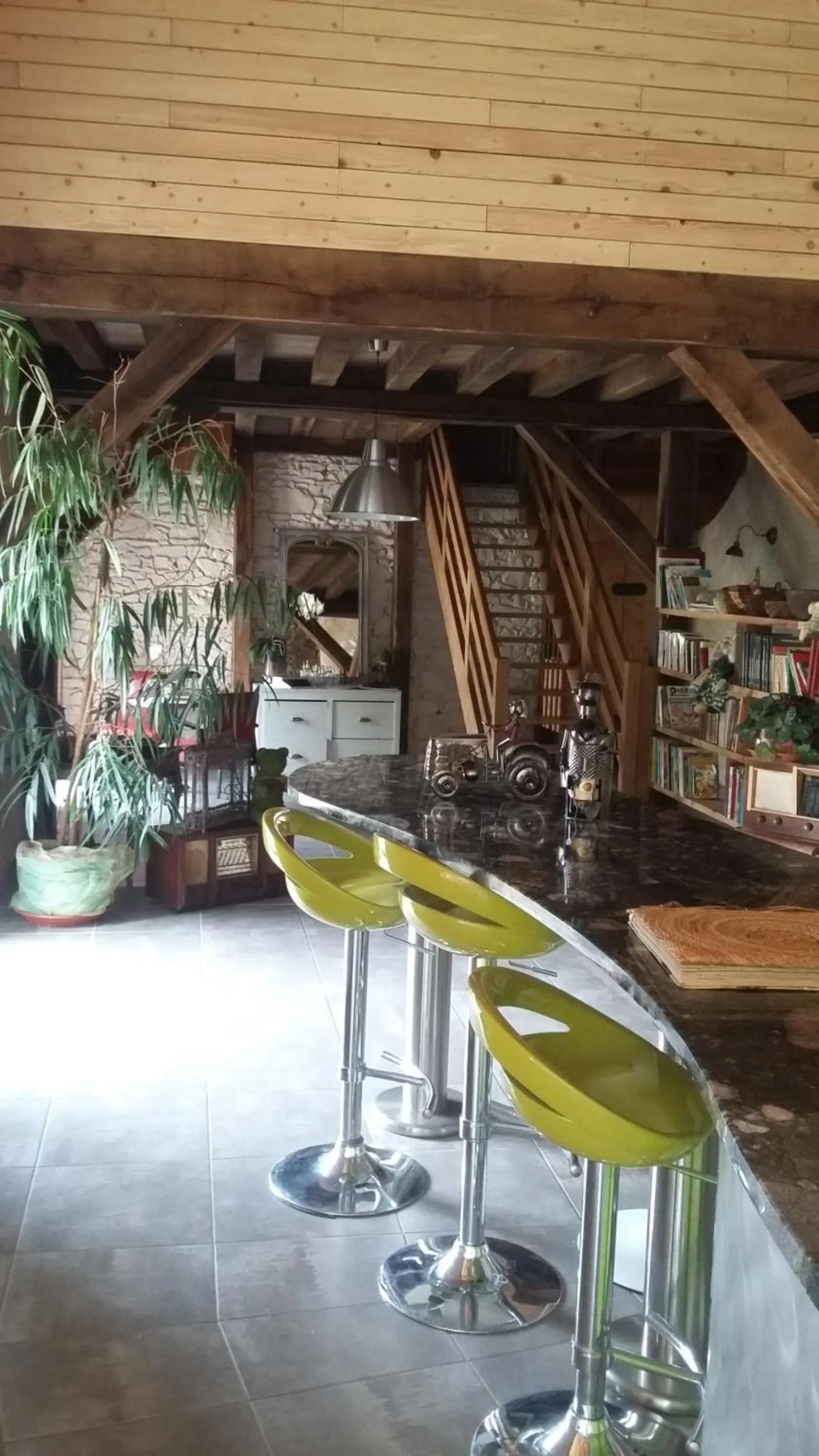 Living room in Aux Greniers à Rêves