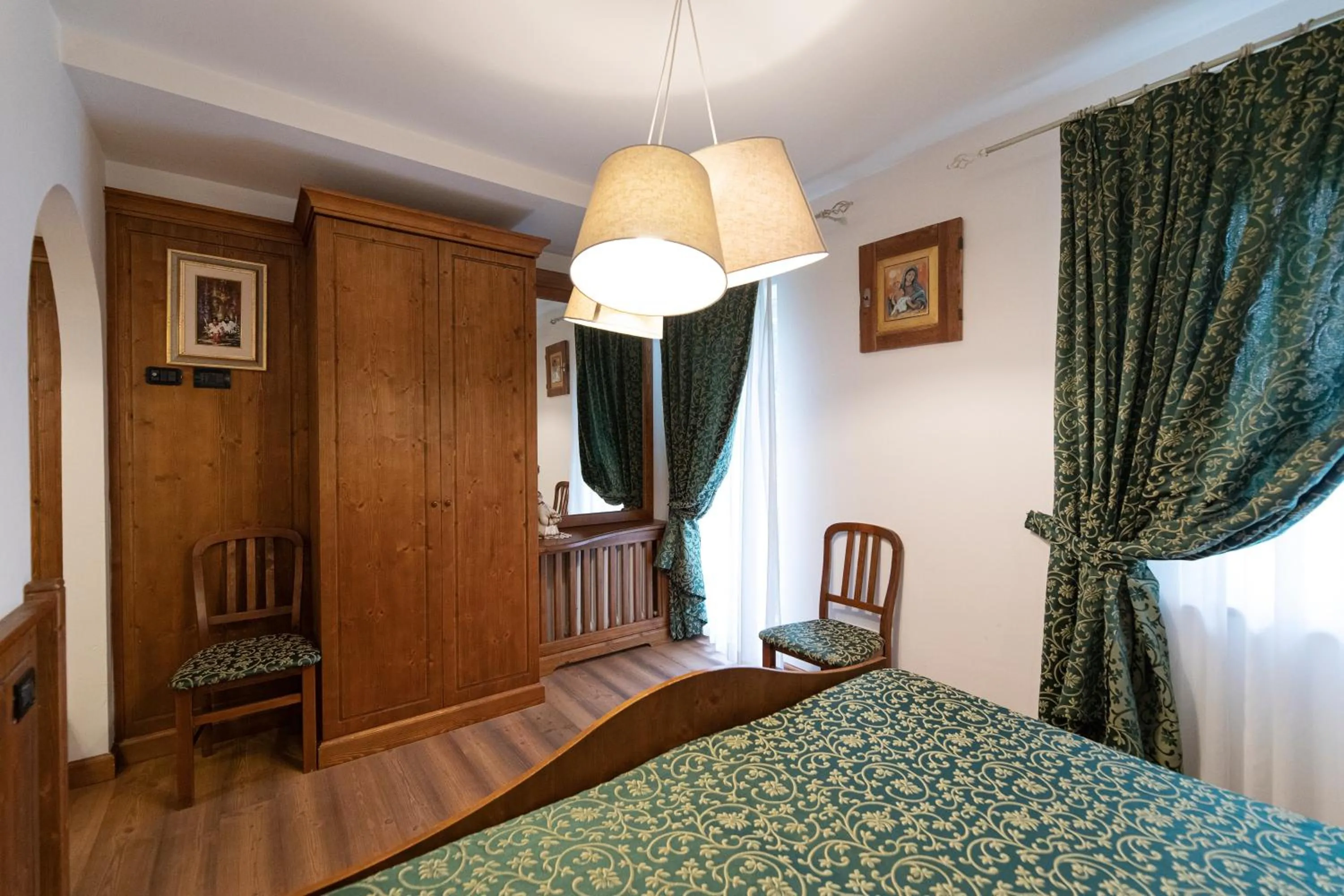 View (from property/room), Bed in Rifugio Cereda