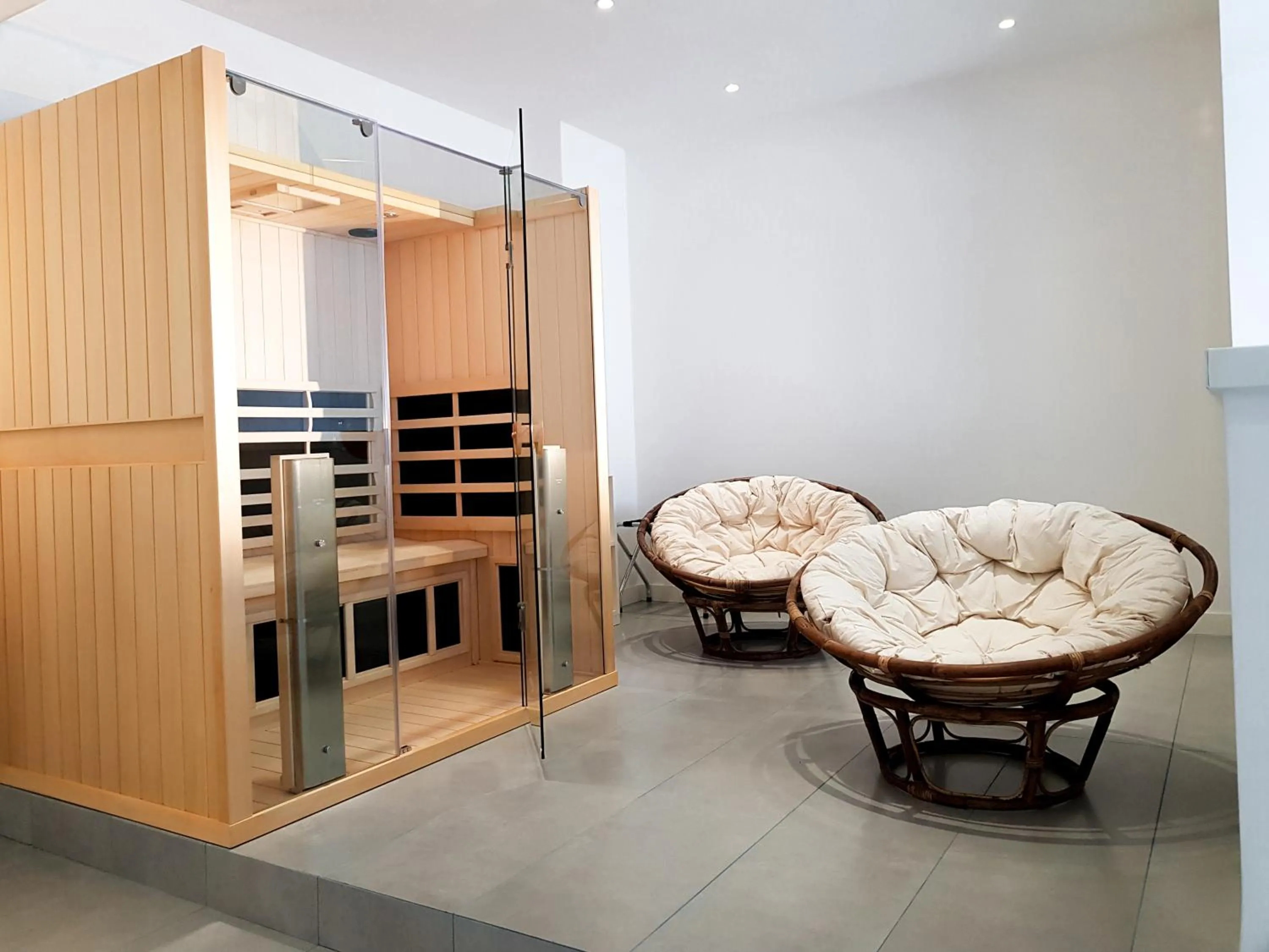 Sauna in Mosella Suite Hotel