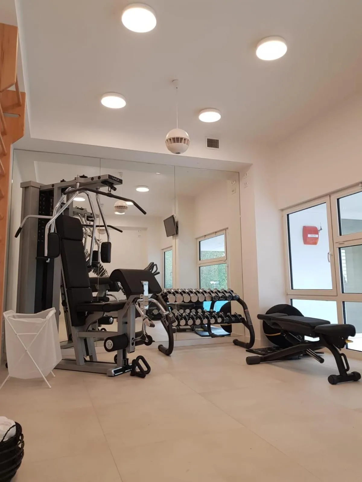 Fitness centre/facilities in Mosella Suite Hotel