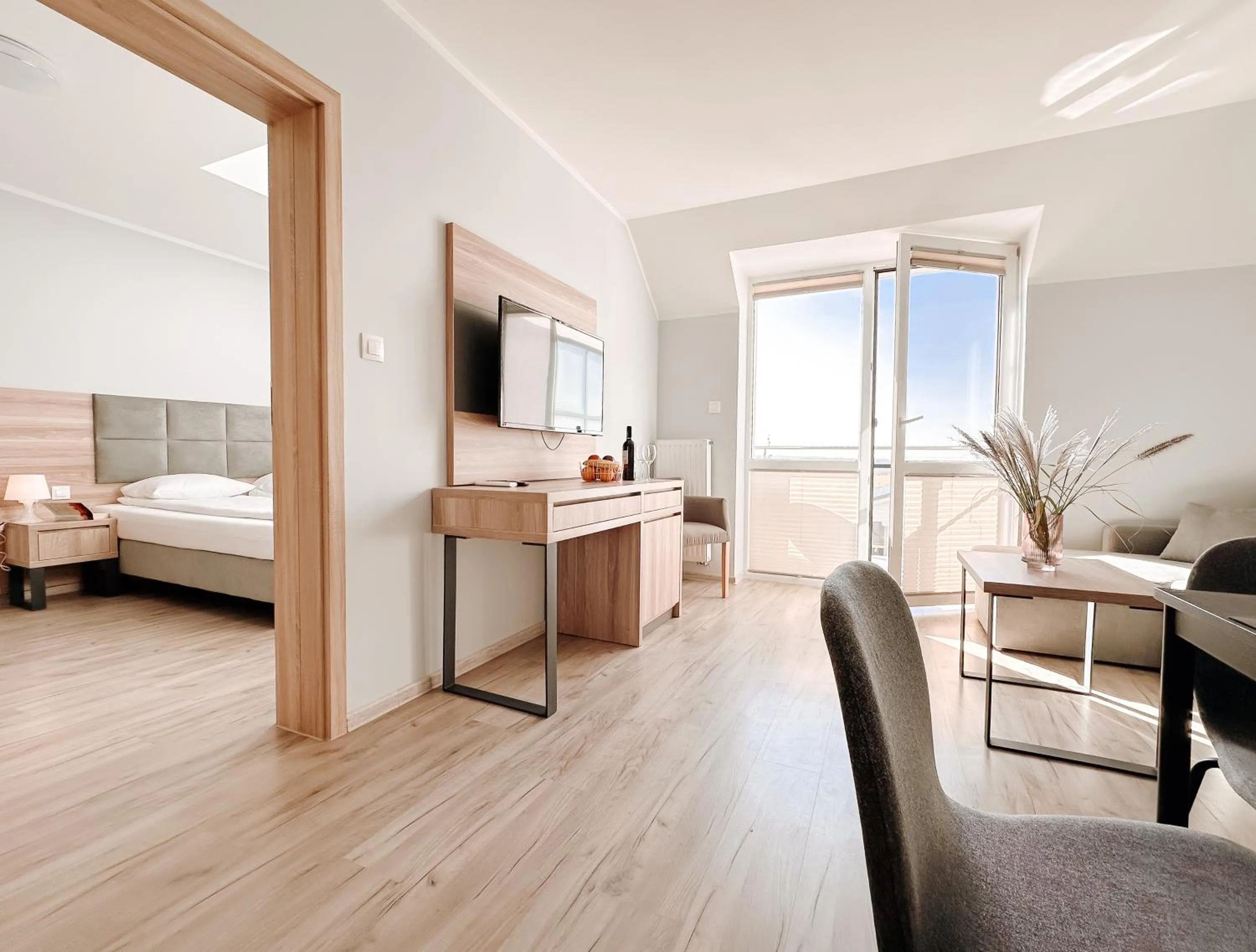 Bed in Family-Holiday Spa&Resort