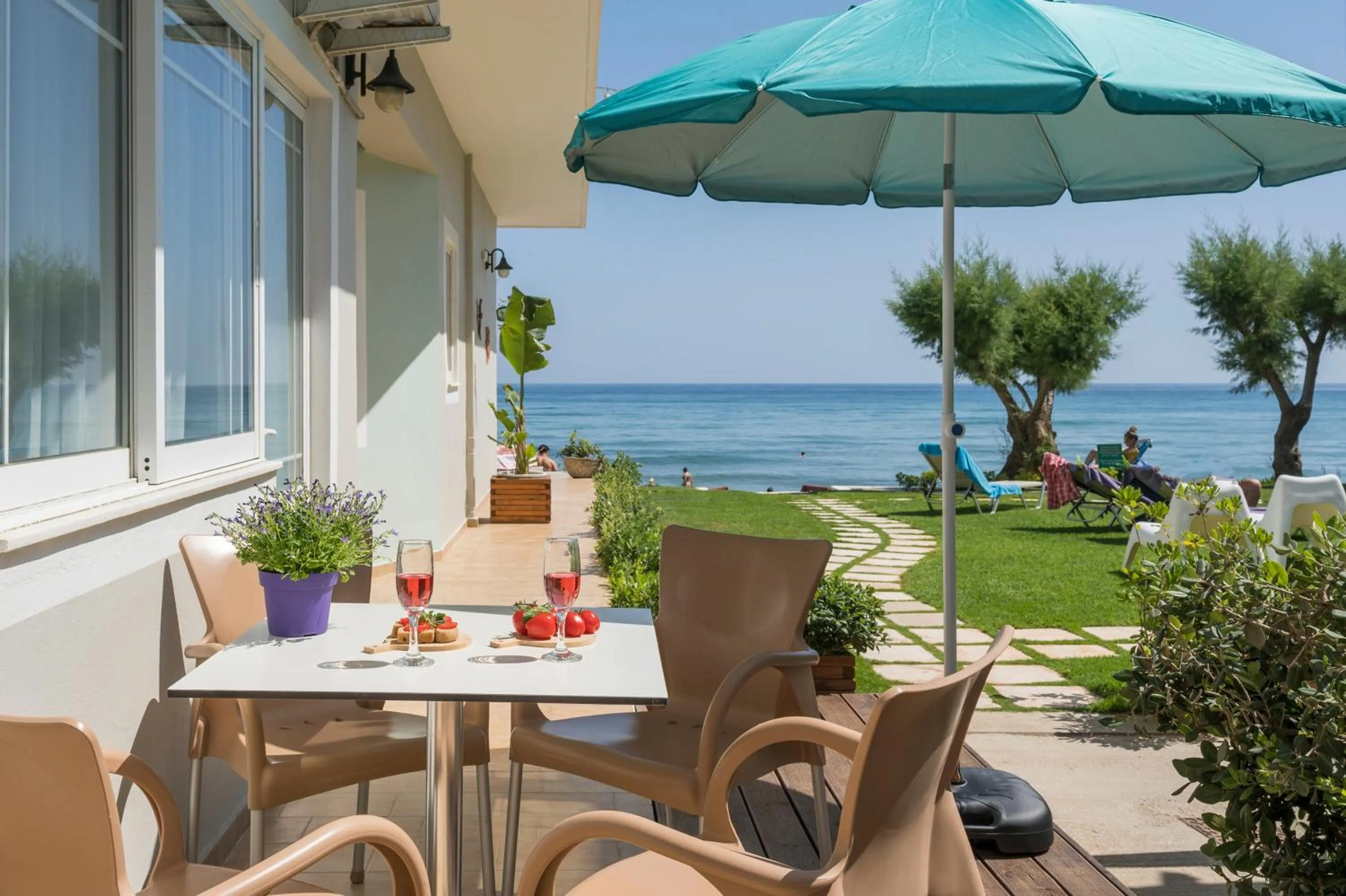 Seating area in Hermes Beach Front