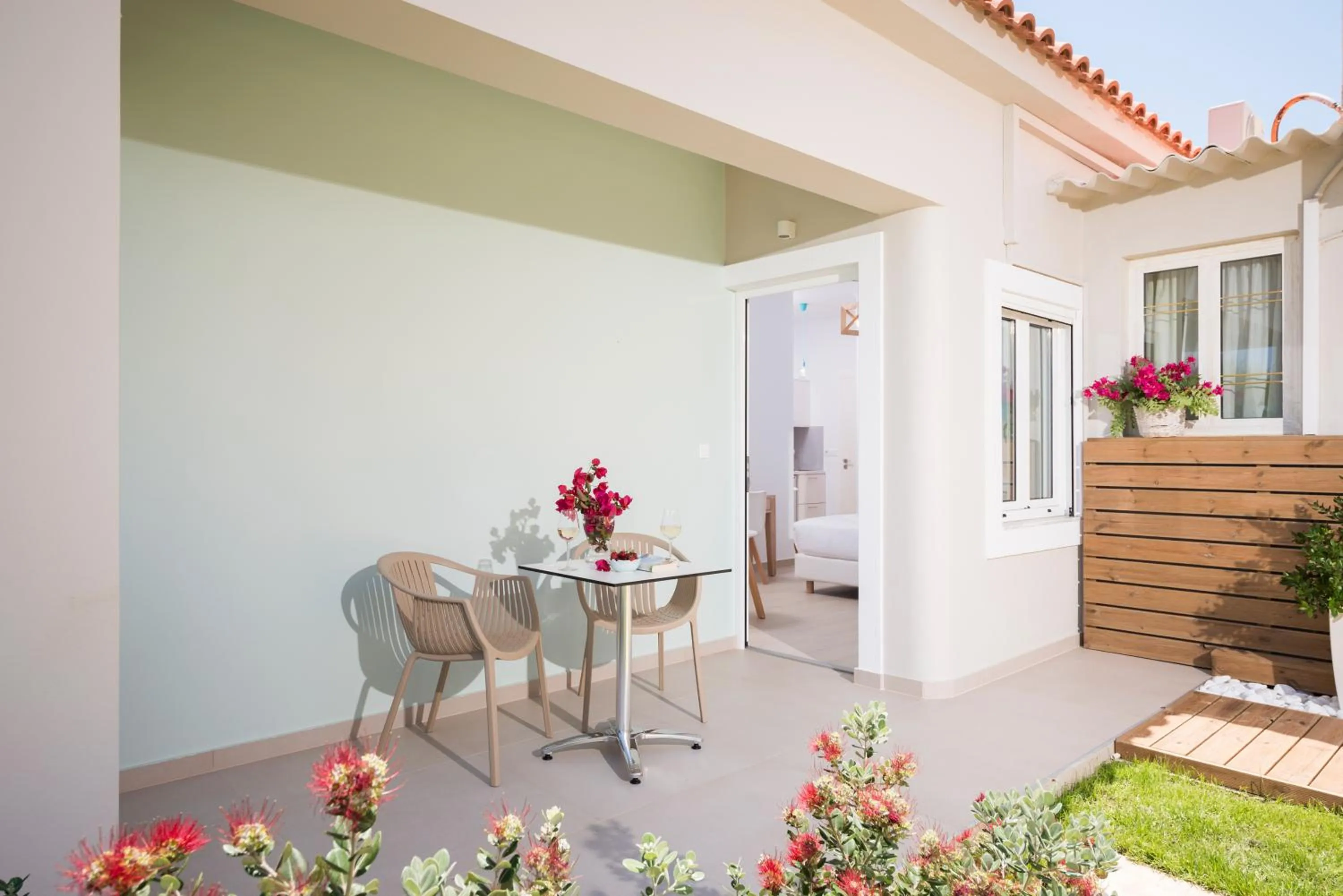 Balcony/Terrace in Hermes Beach Front