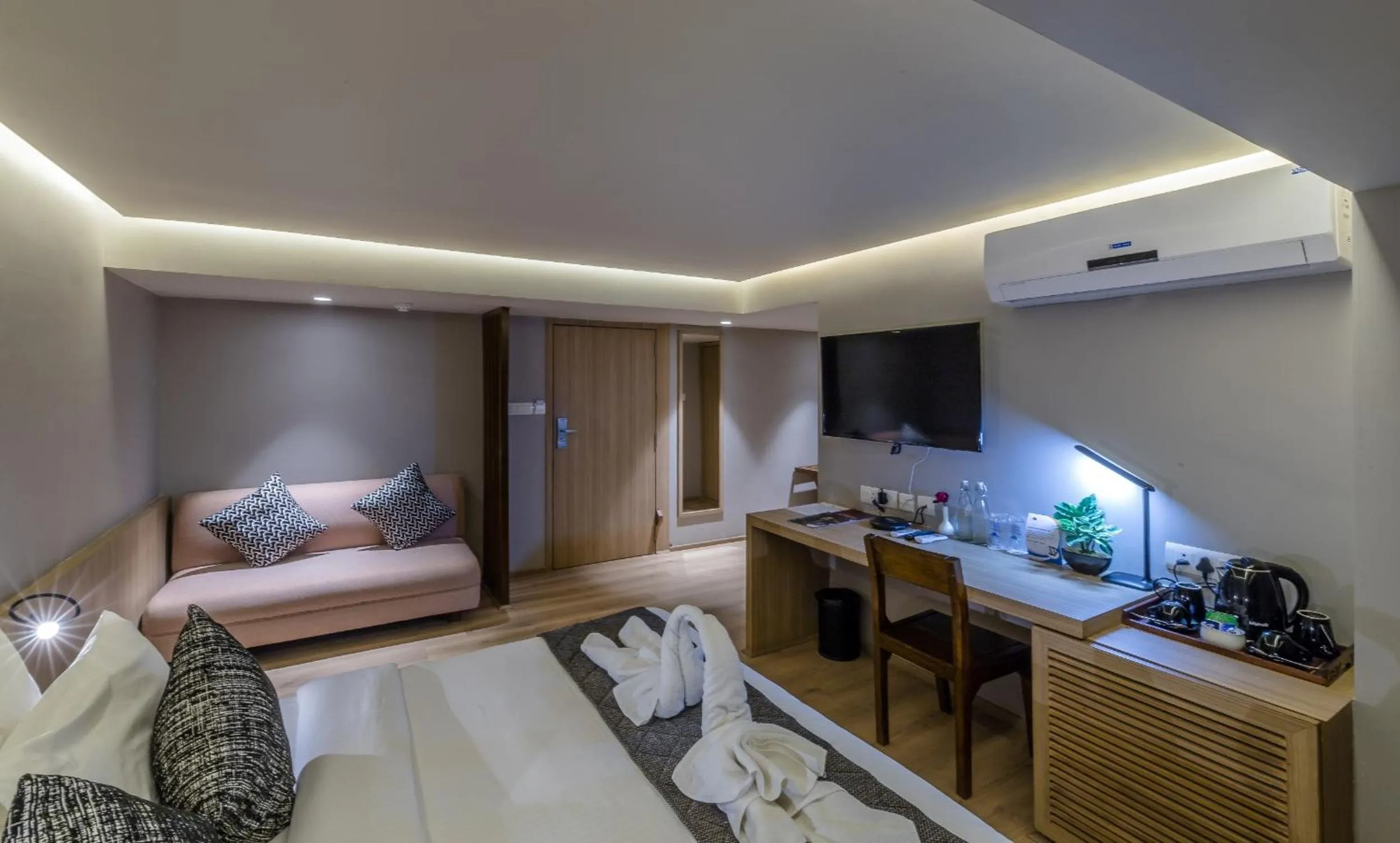 Bed in Princeton Club