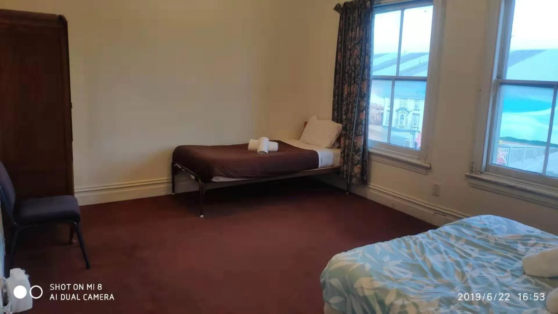 Bed in South Rakaia Hotel