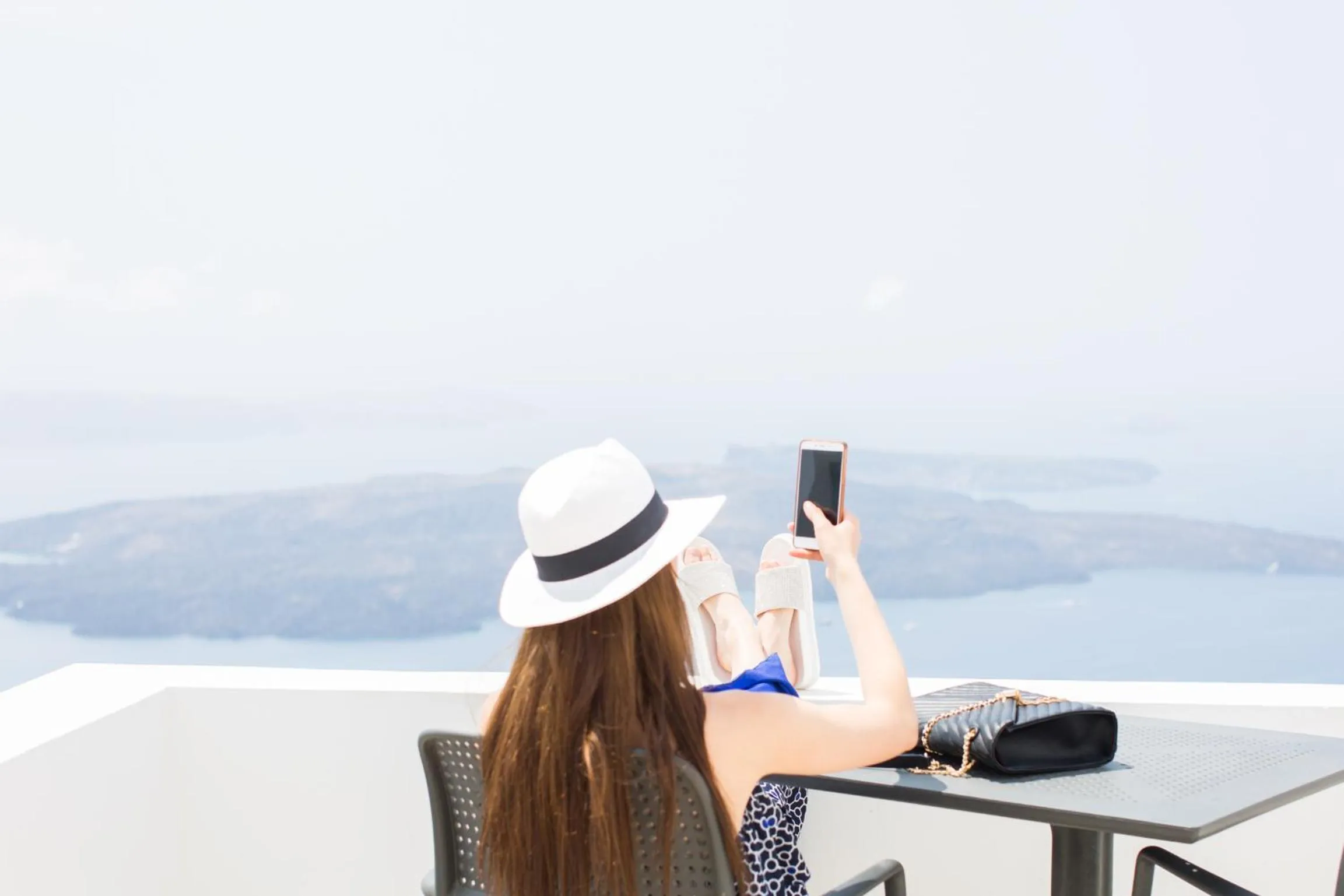 Sea view in Agave Santorini Design Boutique Hotel