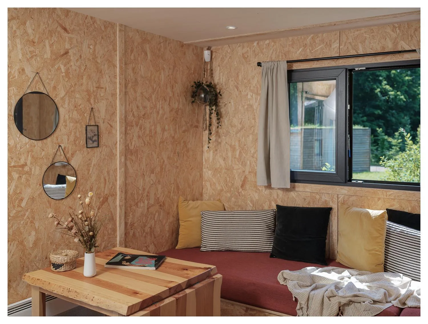 Living room in Volvic Organic Resort