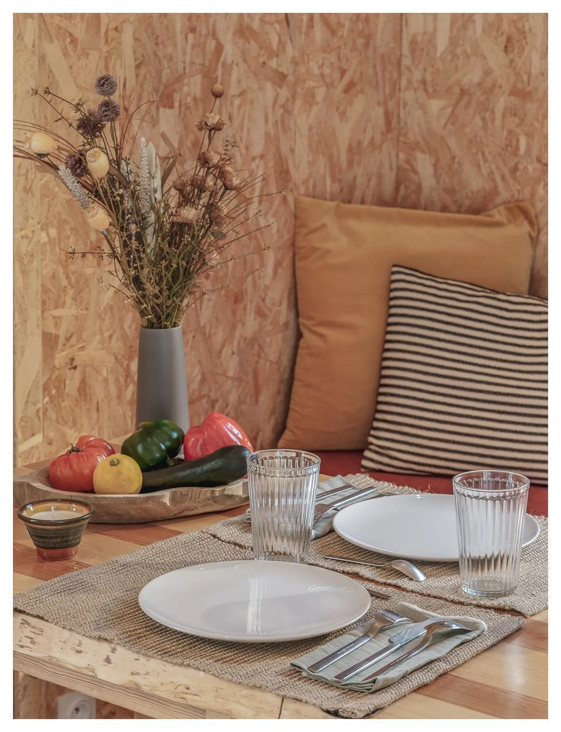 Dining area in Volvic Organic Resort