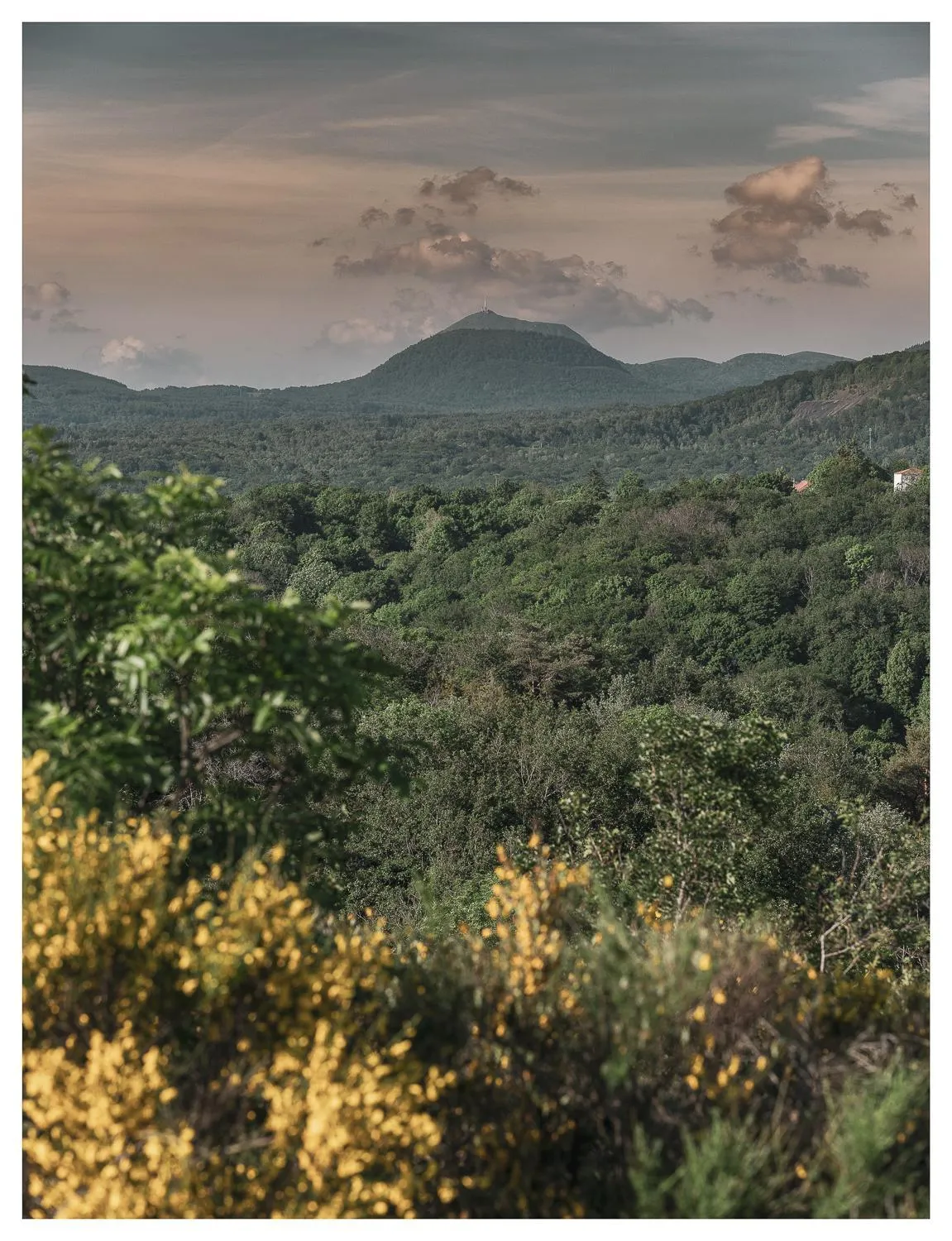 Natural landscape in Volvic Organic Resort