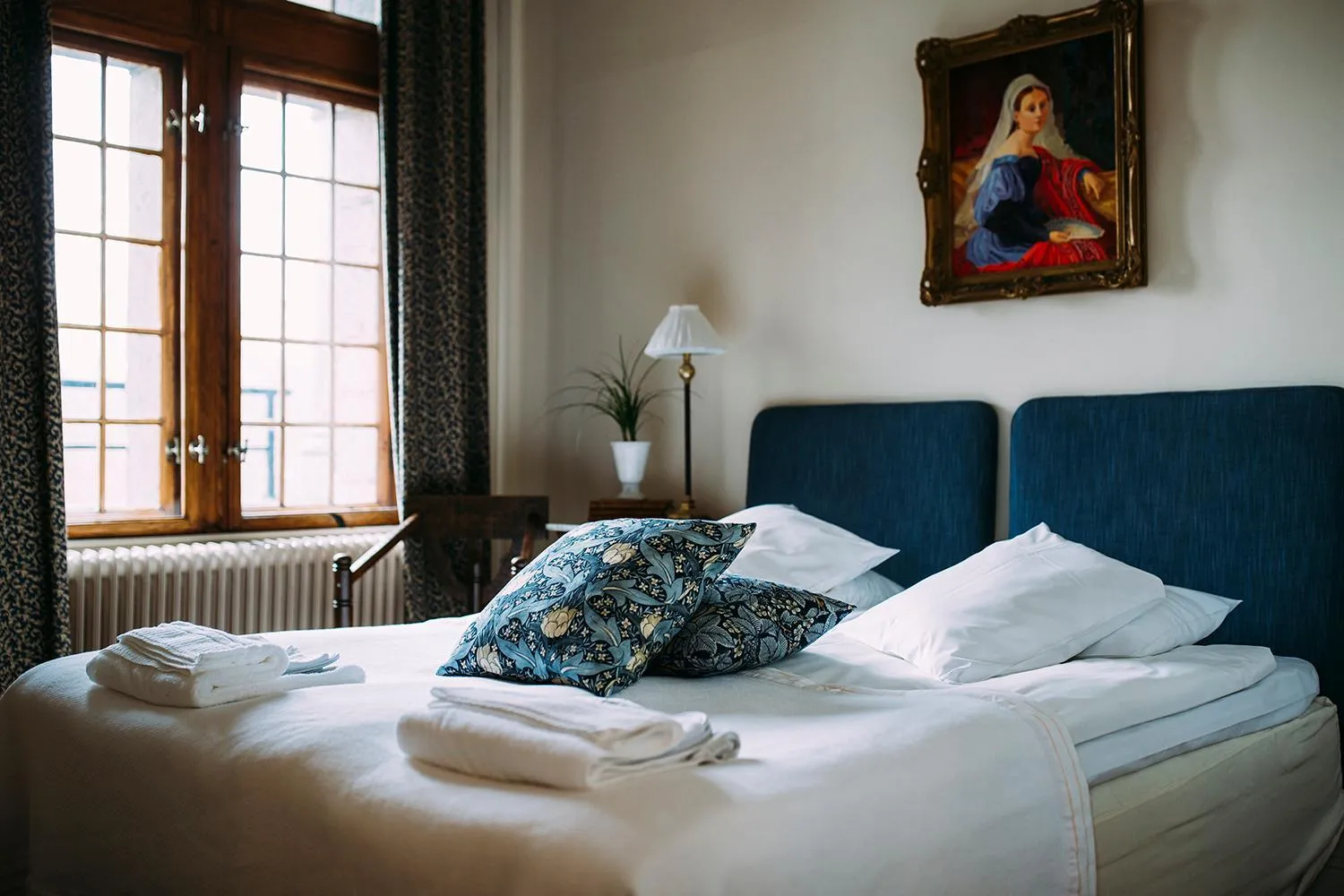 Bed in Teleborgs Slott