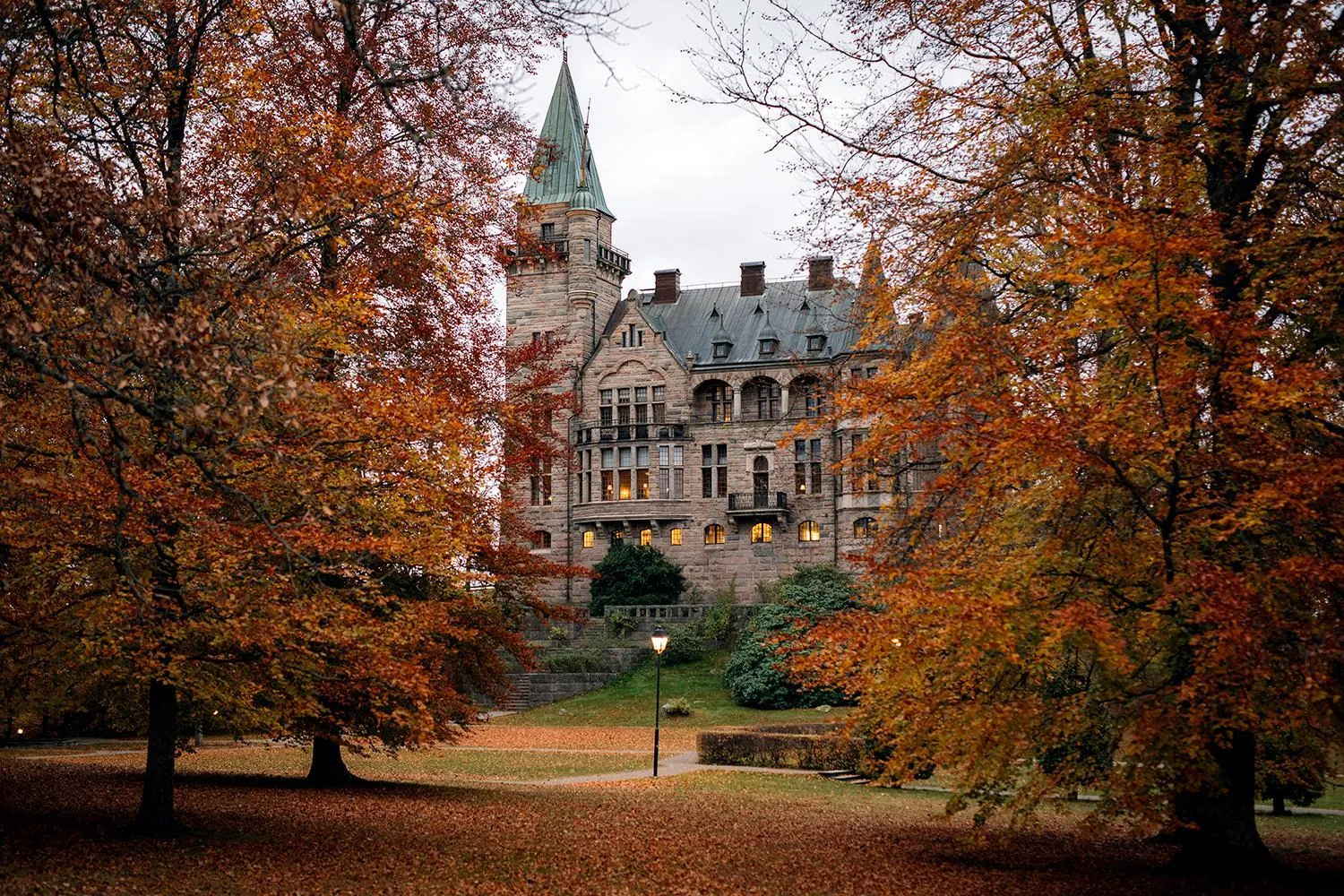 Garden in Teleborgs Slott