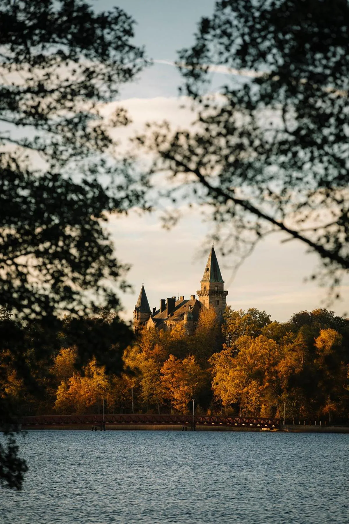 Lake view in Teleborgs Slott