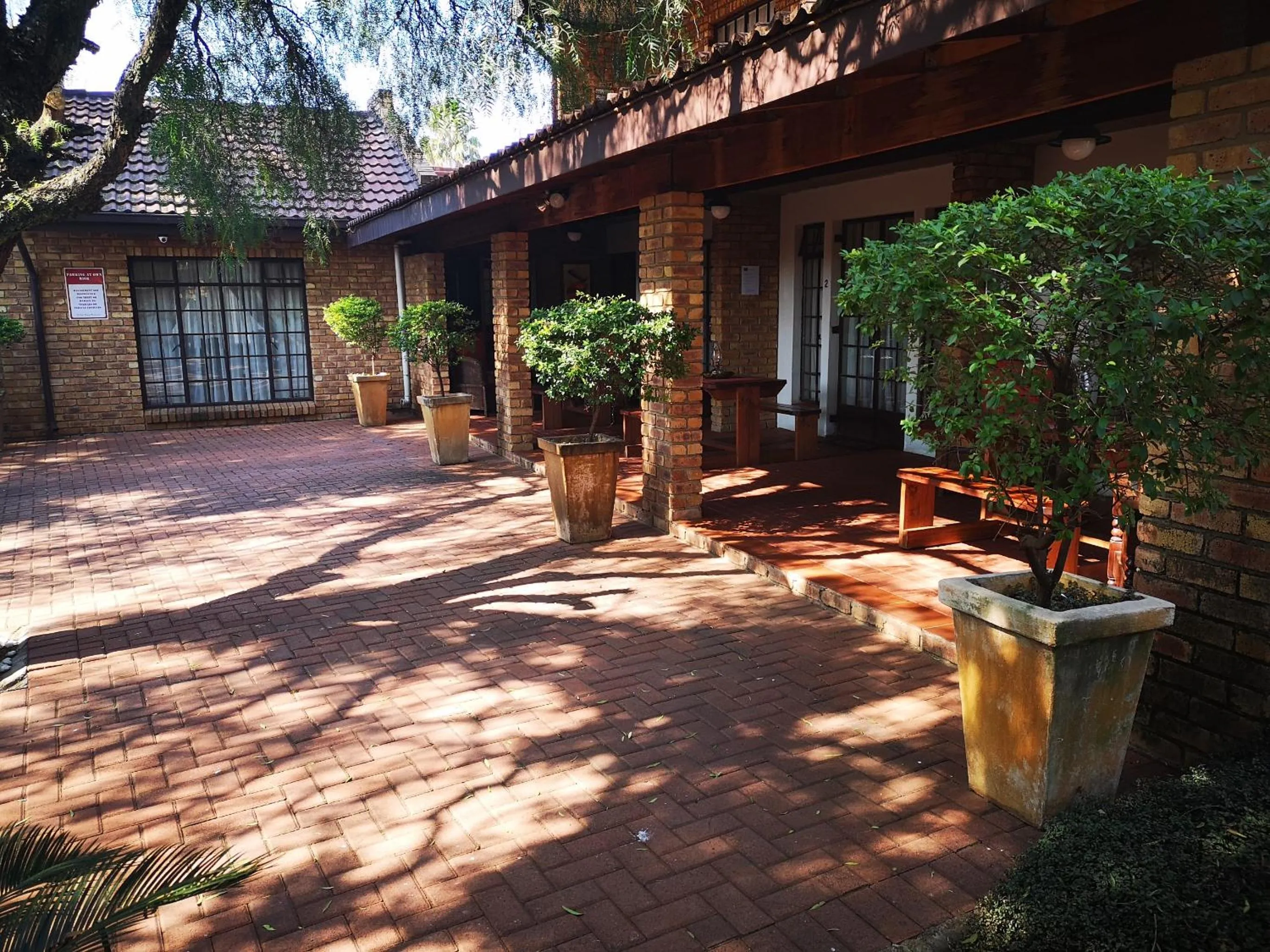 Patio in De Oude Herberg