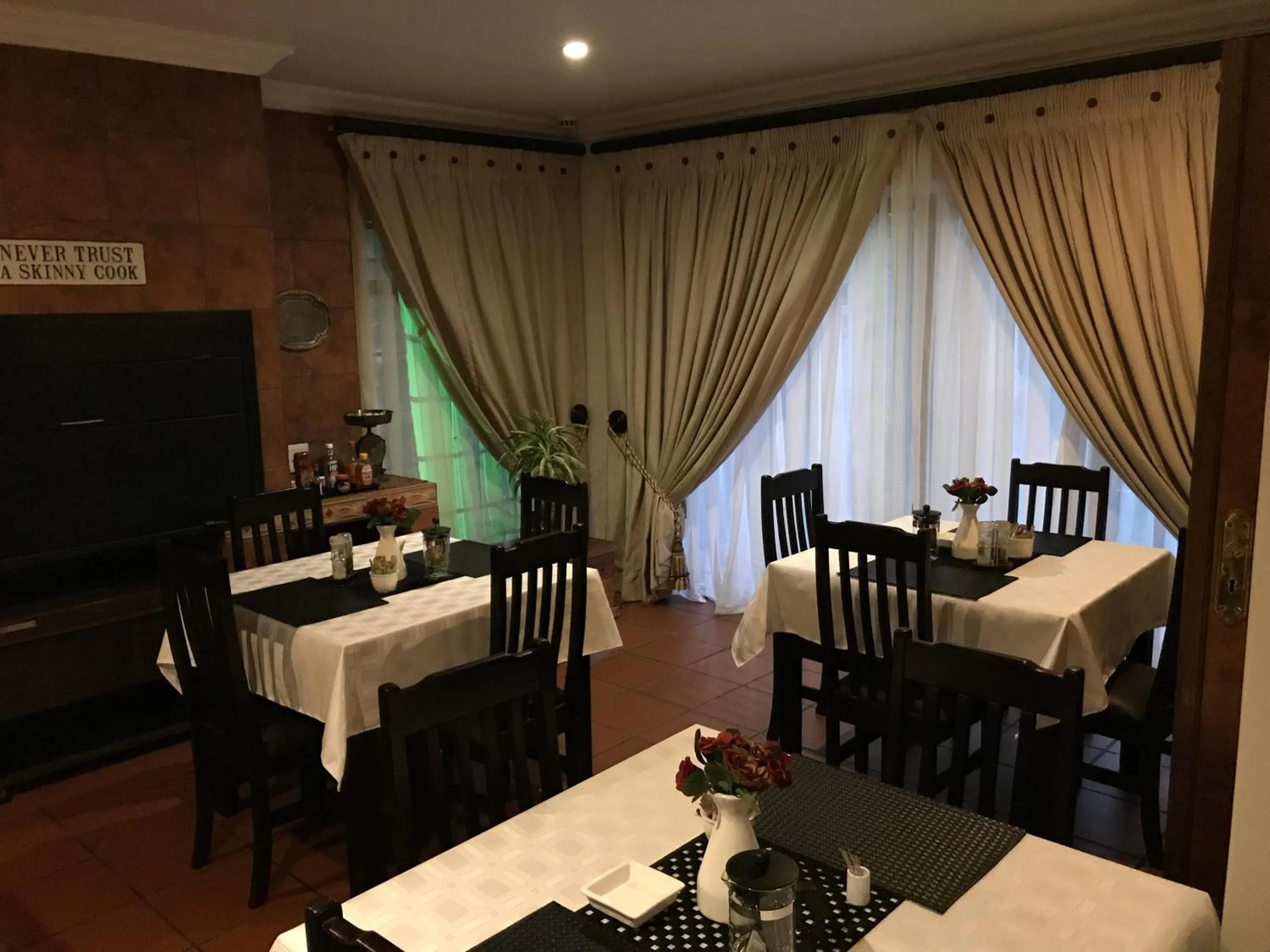 Dining area in De Oude Herberg