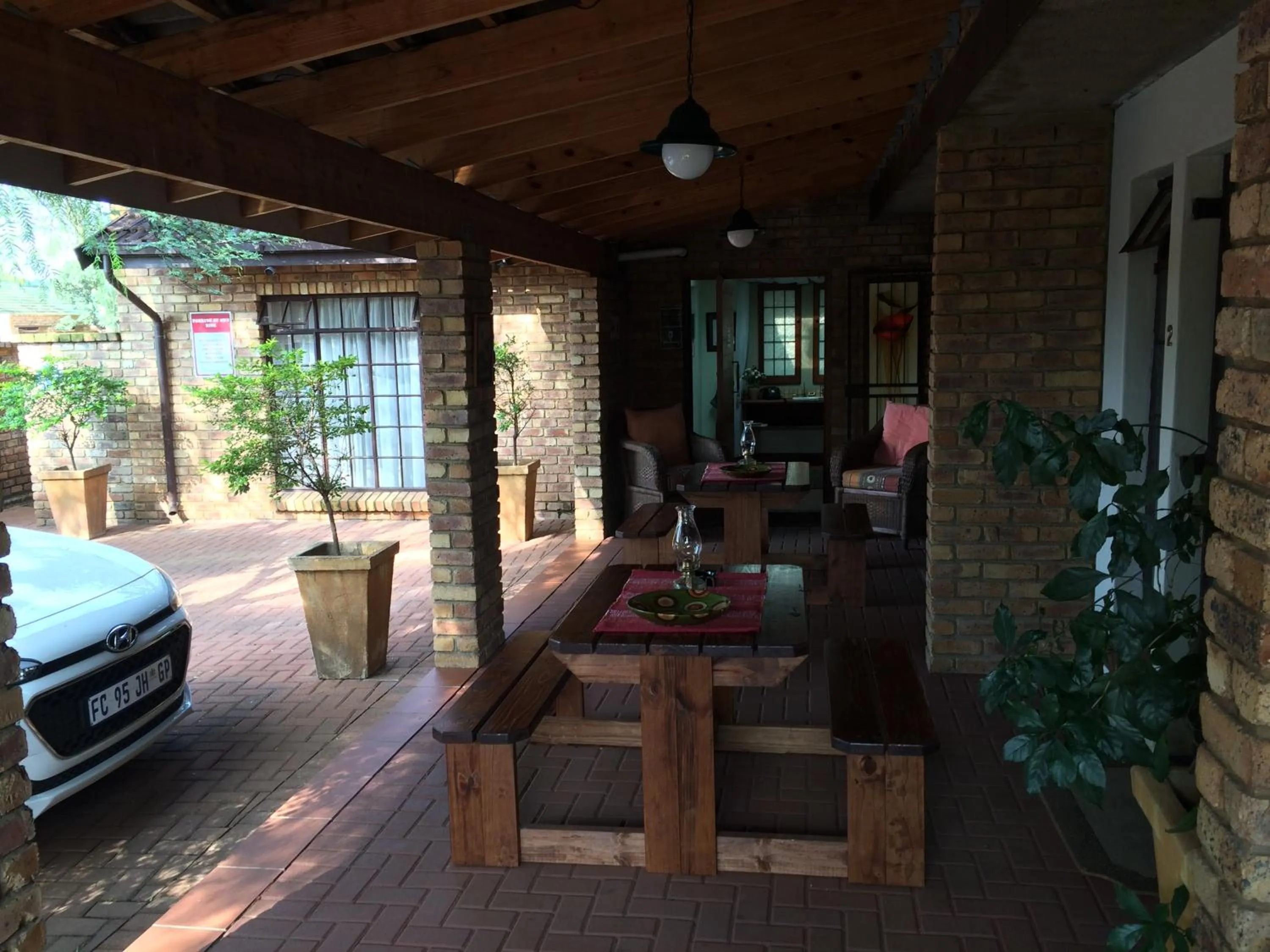 Patio in De Oude Herberg