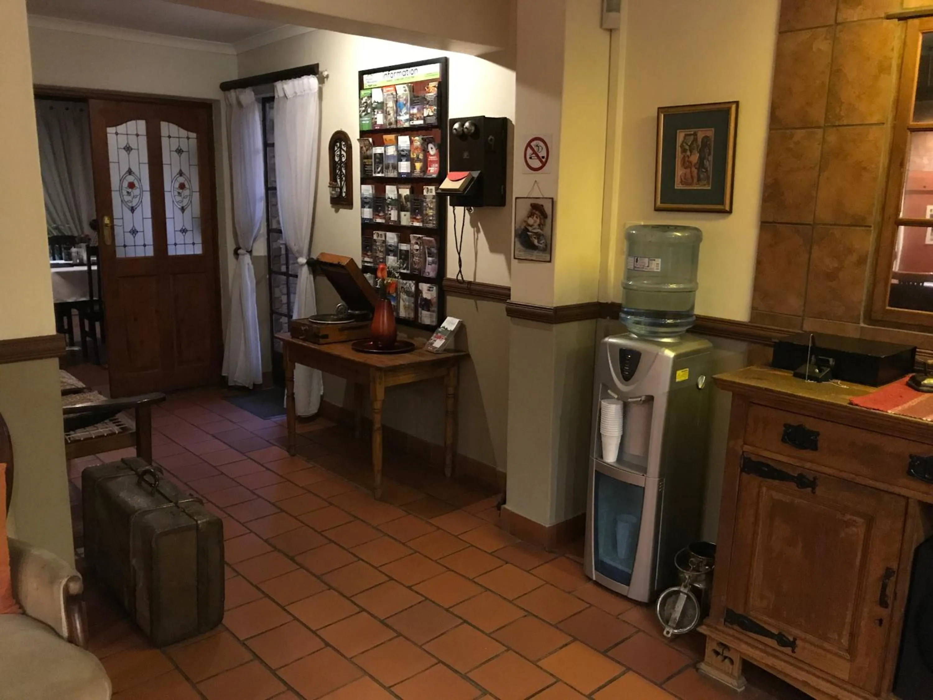 Decorative detail in De Oude Herberg