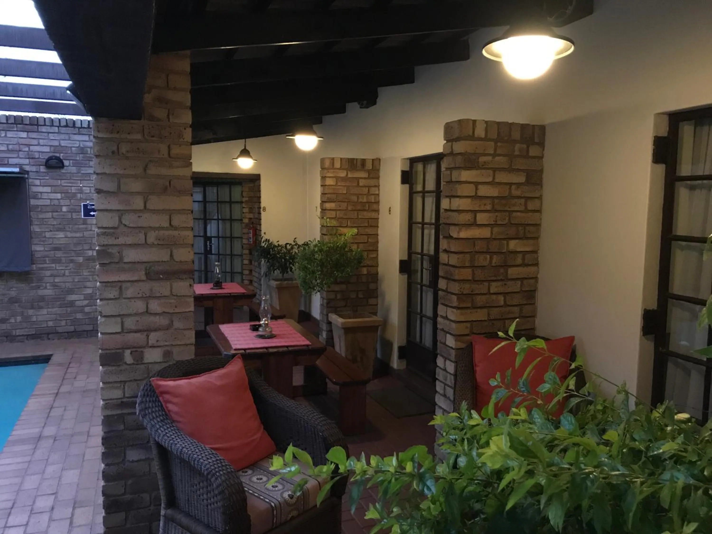 Patio in De Oude Herberg