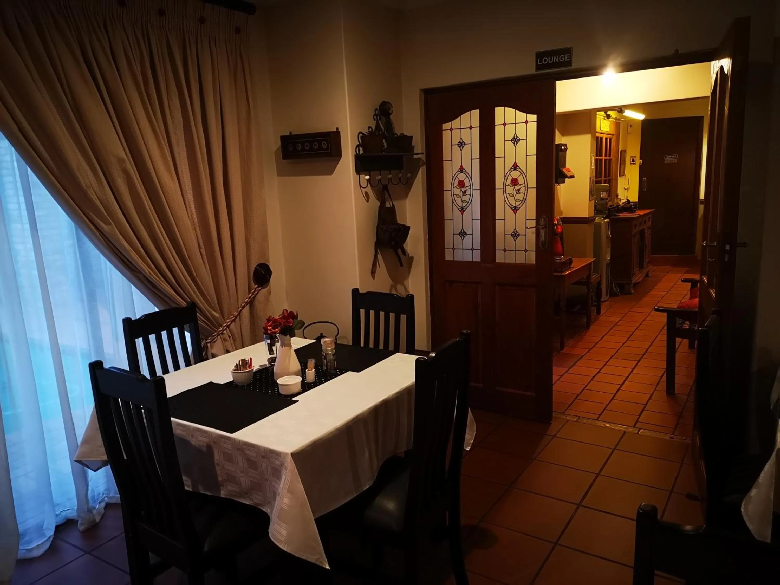 Dining area in De Oude Herberg