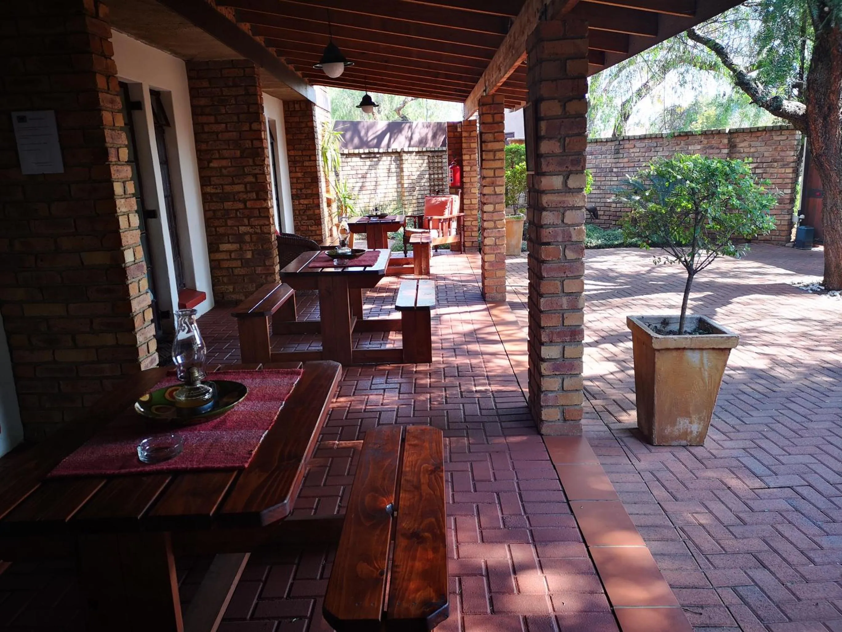 Patio in De Oude Herberg