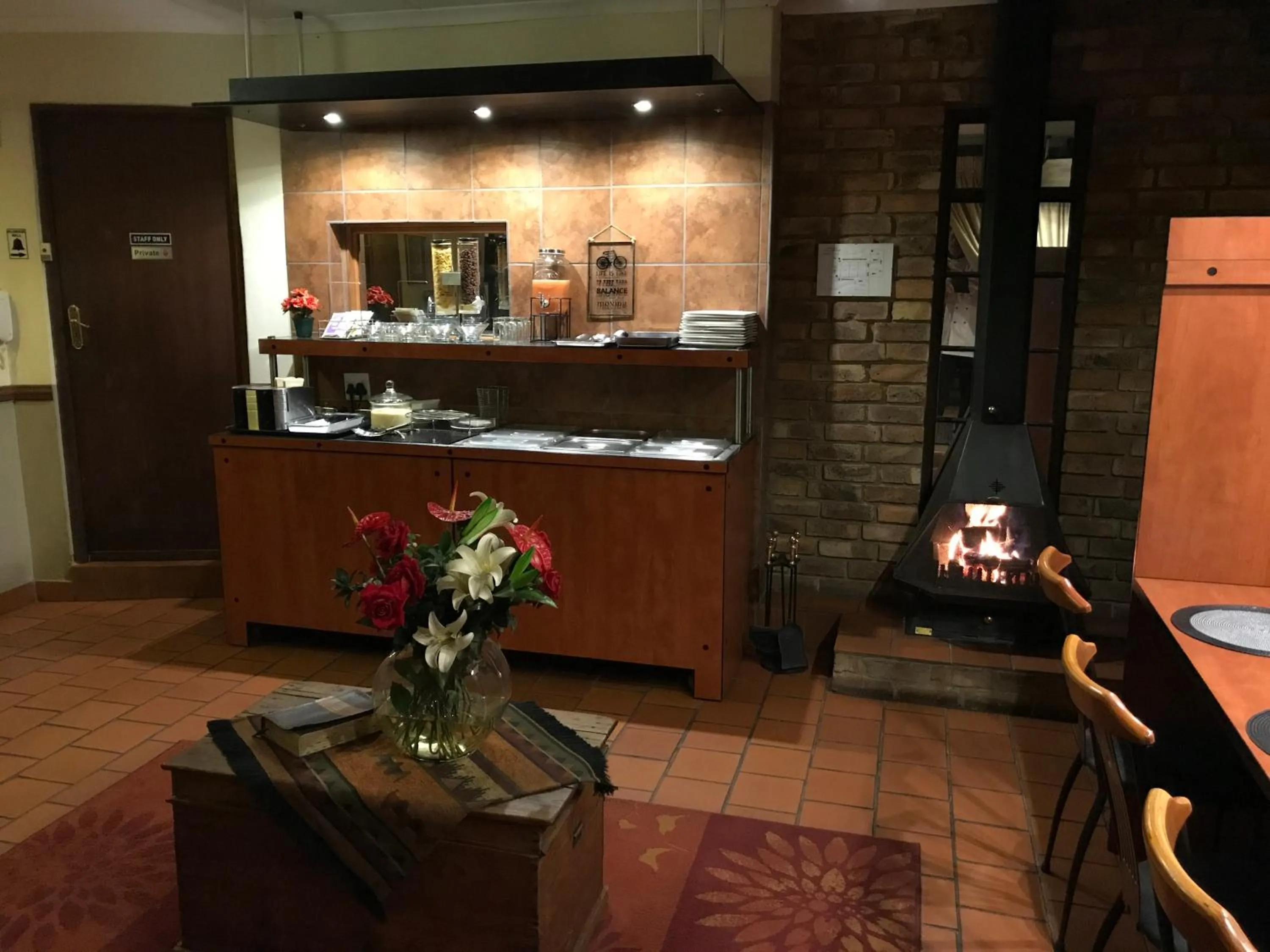 Dining area in De Oude Herberg