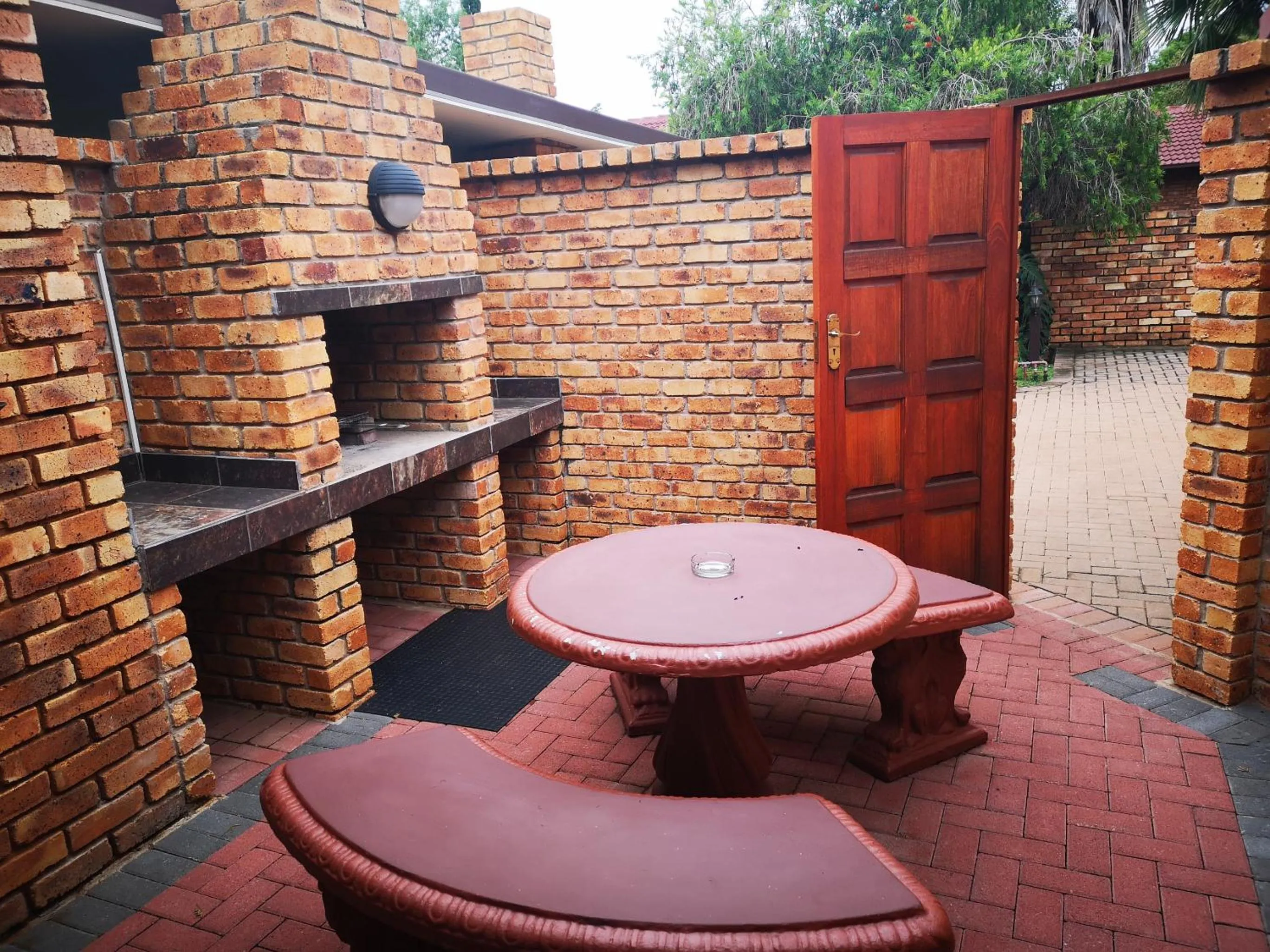 Patio in De Oude Herberg