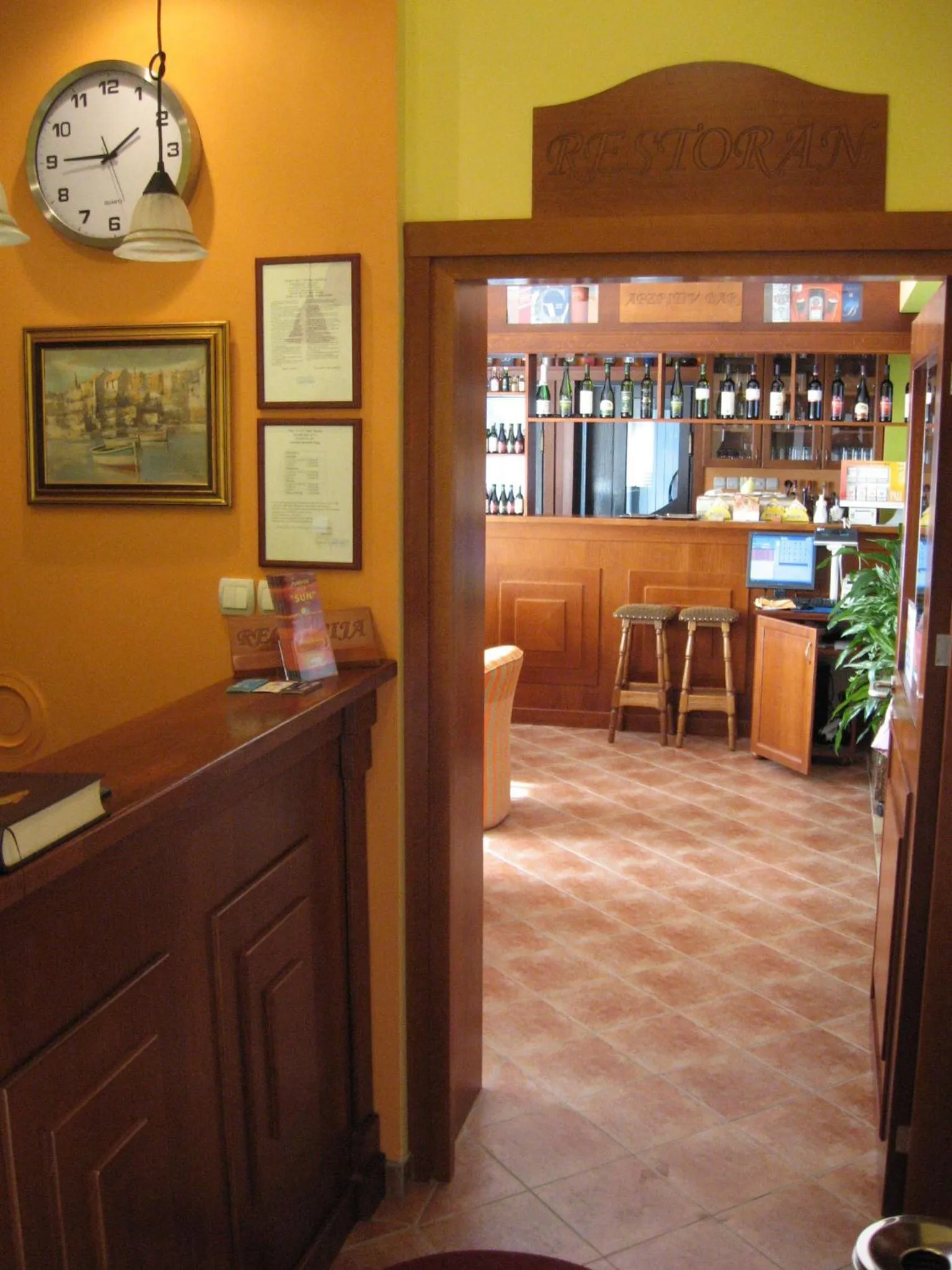 Lobby or reception in Hotel Vila Sunce