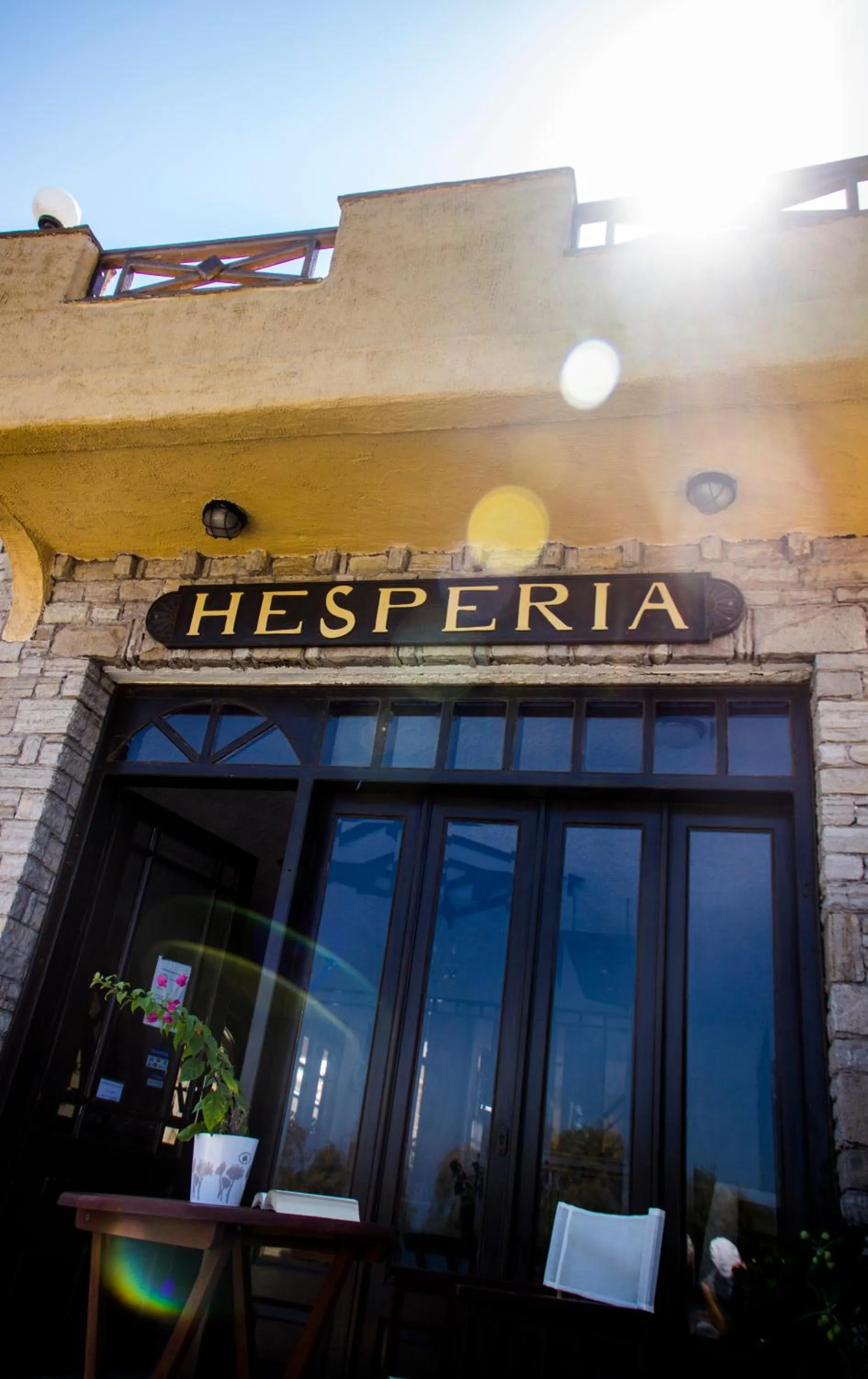 Facade/entrance in Hesperia Hotel