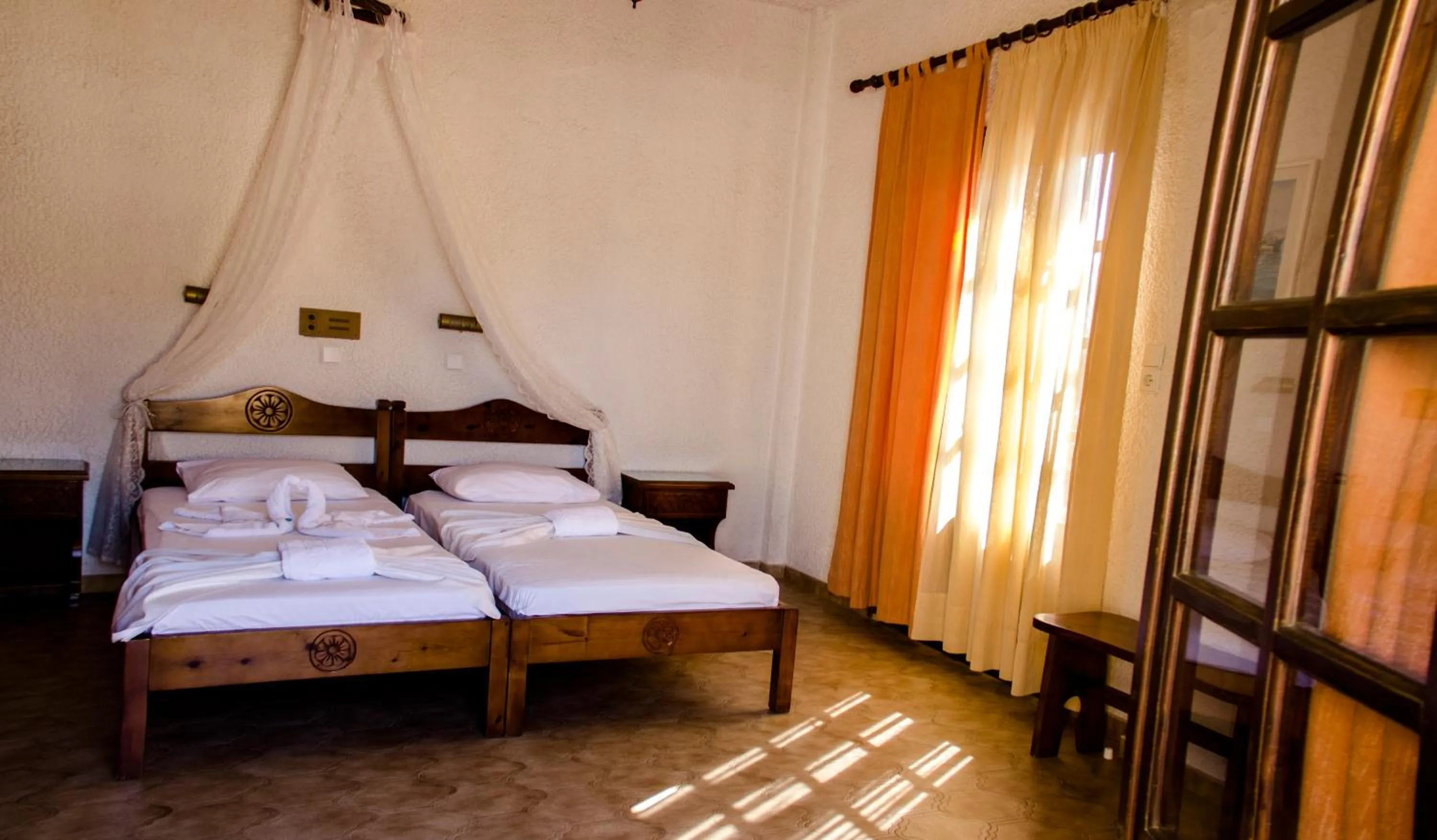 Bed in Hesperia Hotel