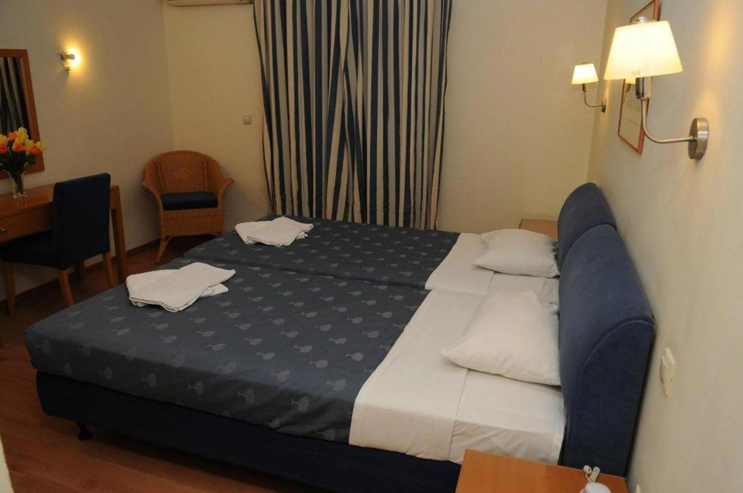 Bed in Hotel Pantheon