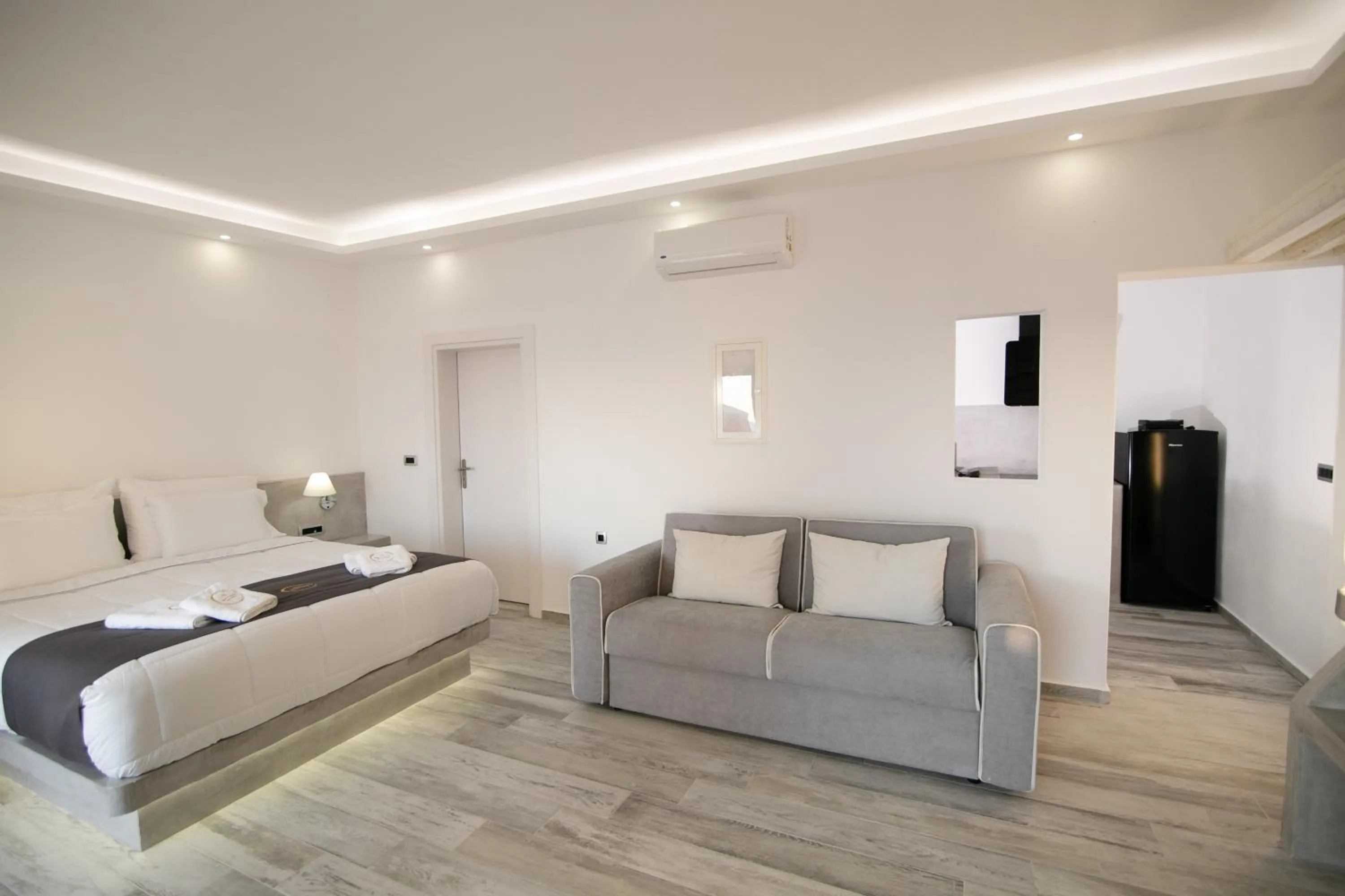 Bedroom in Aegean Melody Suites & Villas