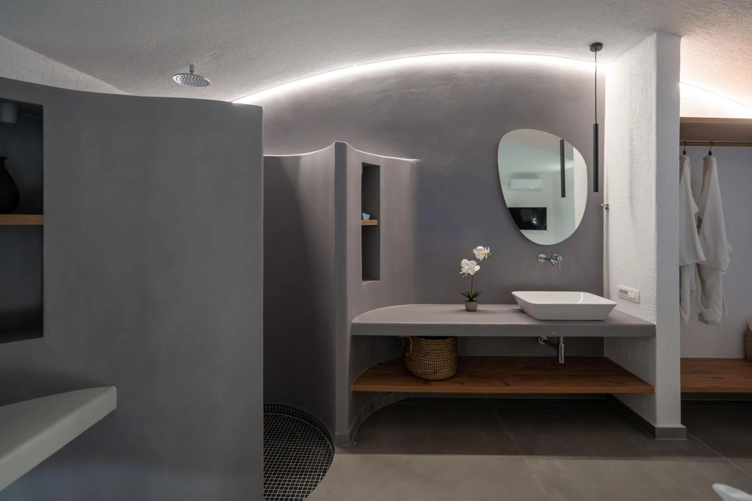 Bathroom in Aegean Melody Suites & Villas