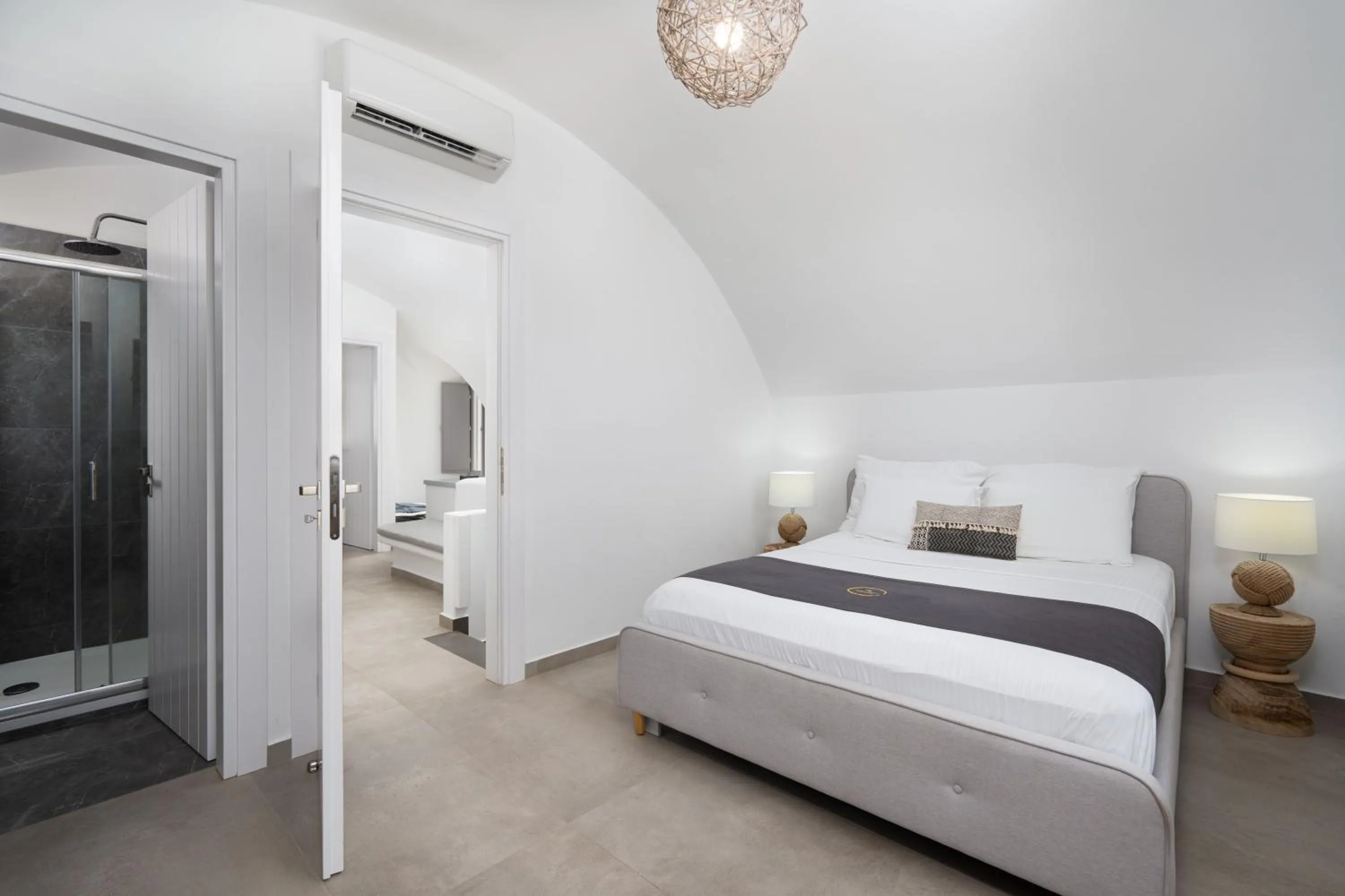 Bedroom in Aegean Melody Suites & Villas