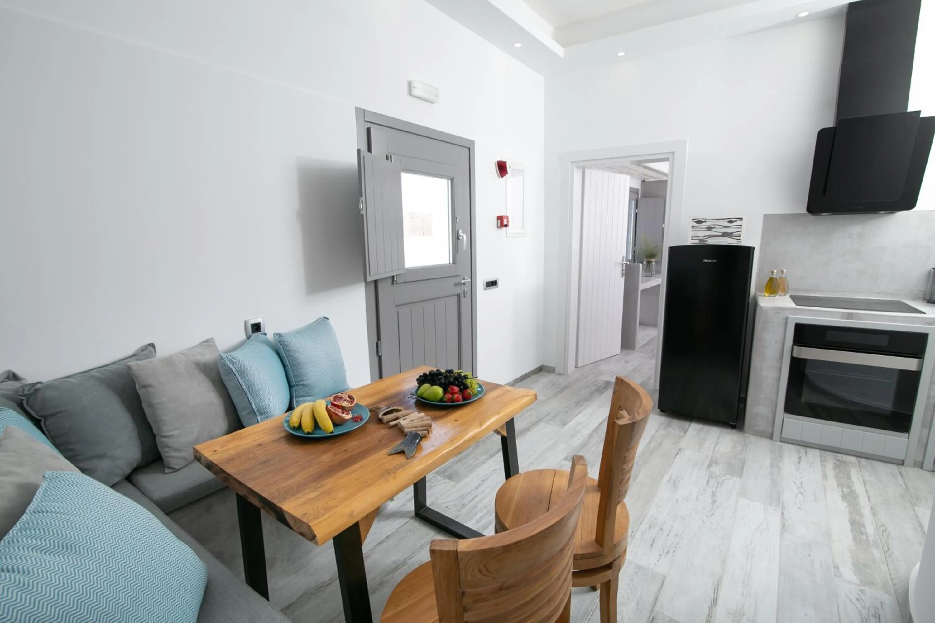 Kitchen or kitchenette in Aegean Melody Suites & Villas