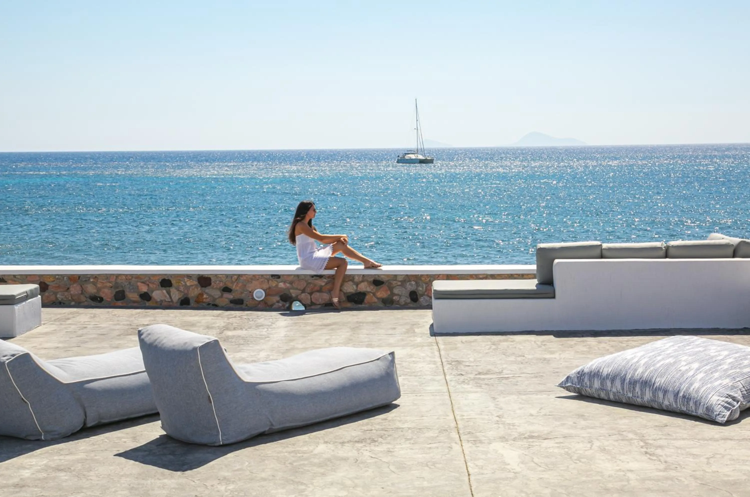 Sea view in Aegean Melody Suites & Villas