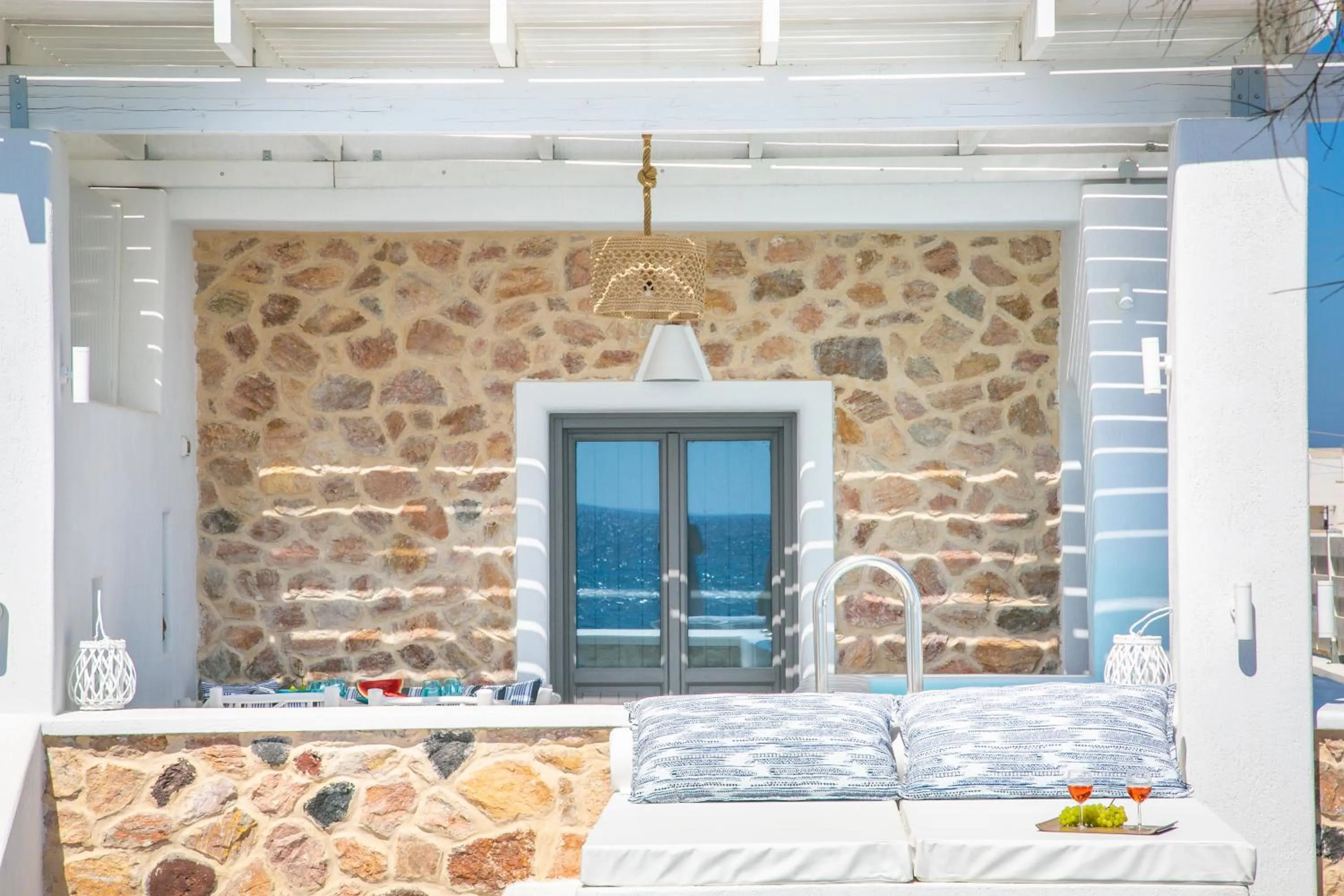 Facade/entrance in Aegean Melody Suites & Villas