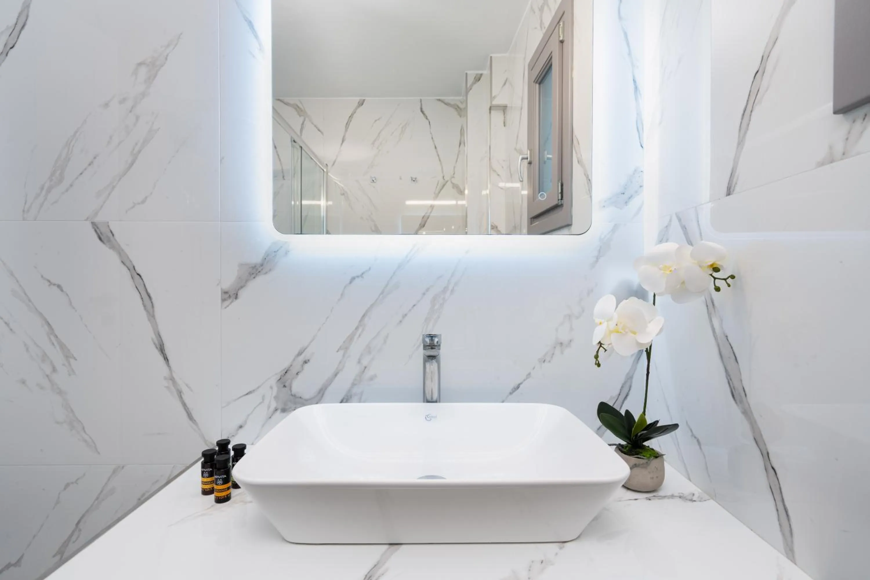 Bathroom in Aegean Melody Suites & Villas