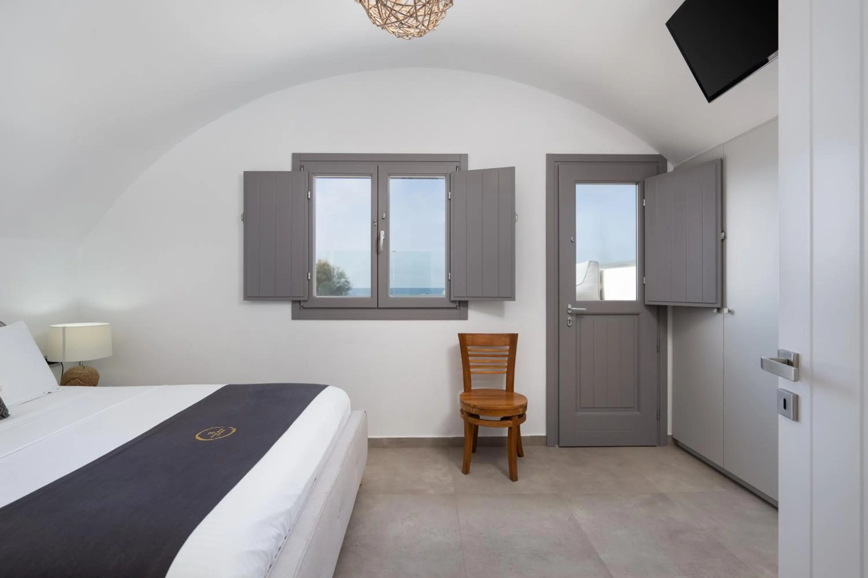 Bedroom in Aegean Melody Suites & Villas