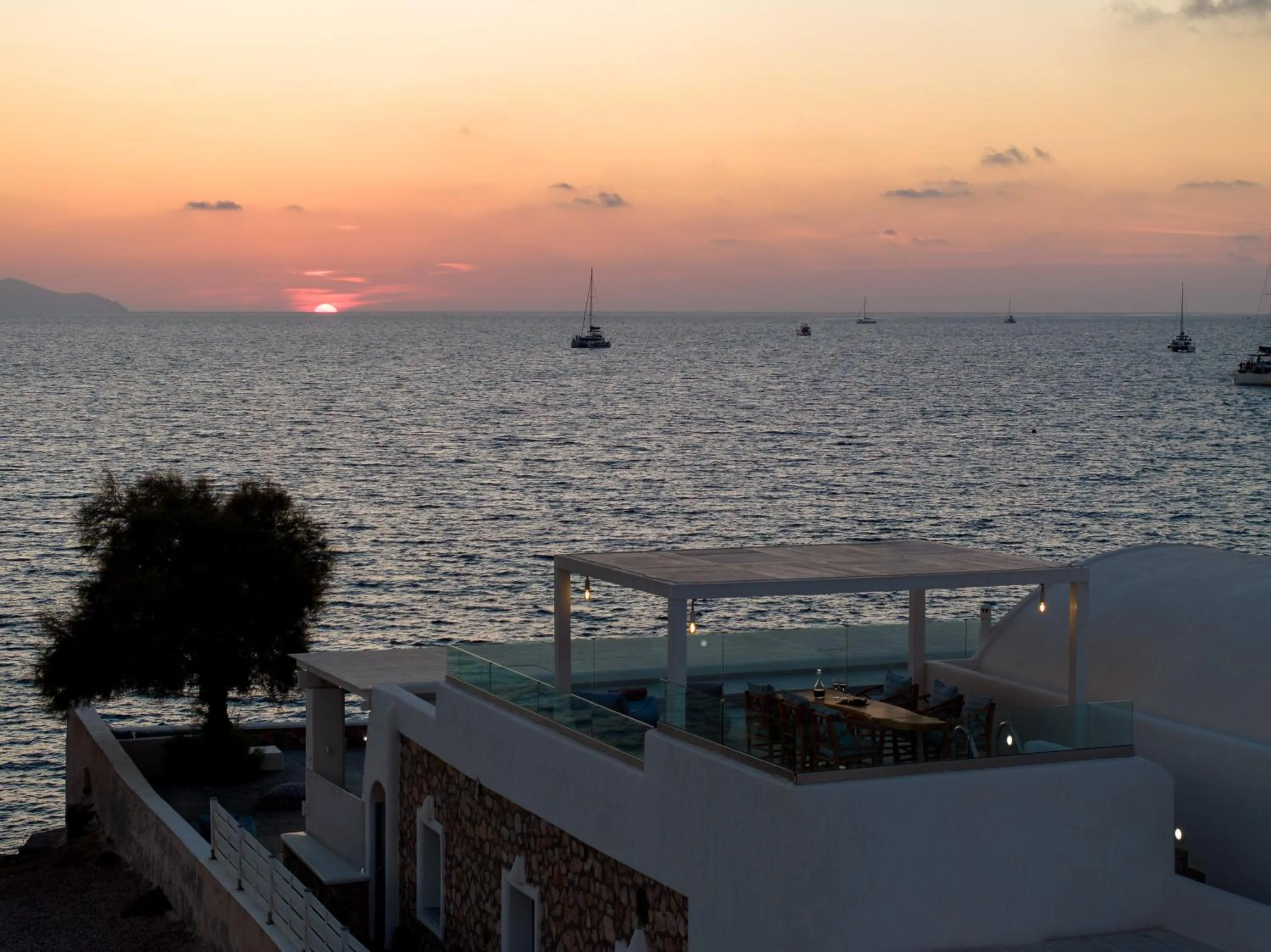 Sea view in Aegean Melody Suites & Villas