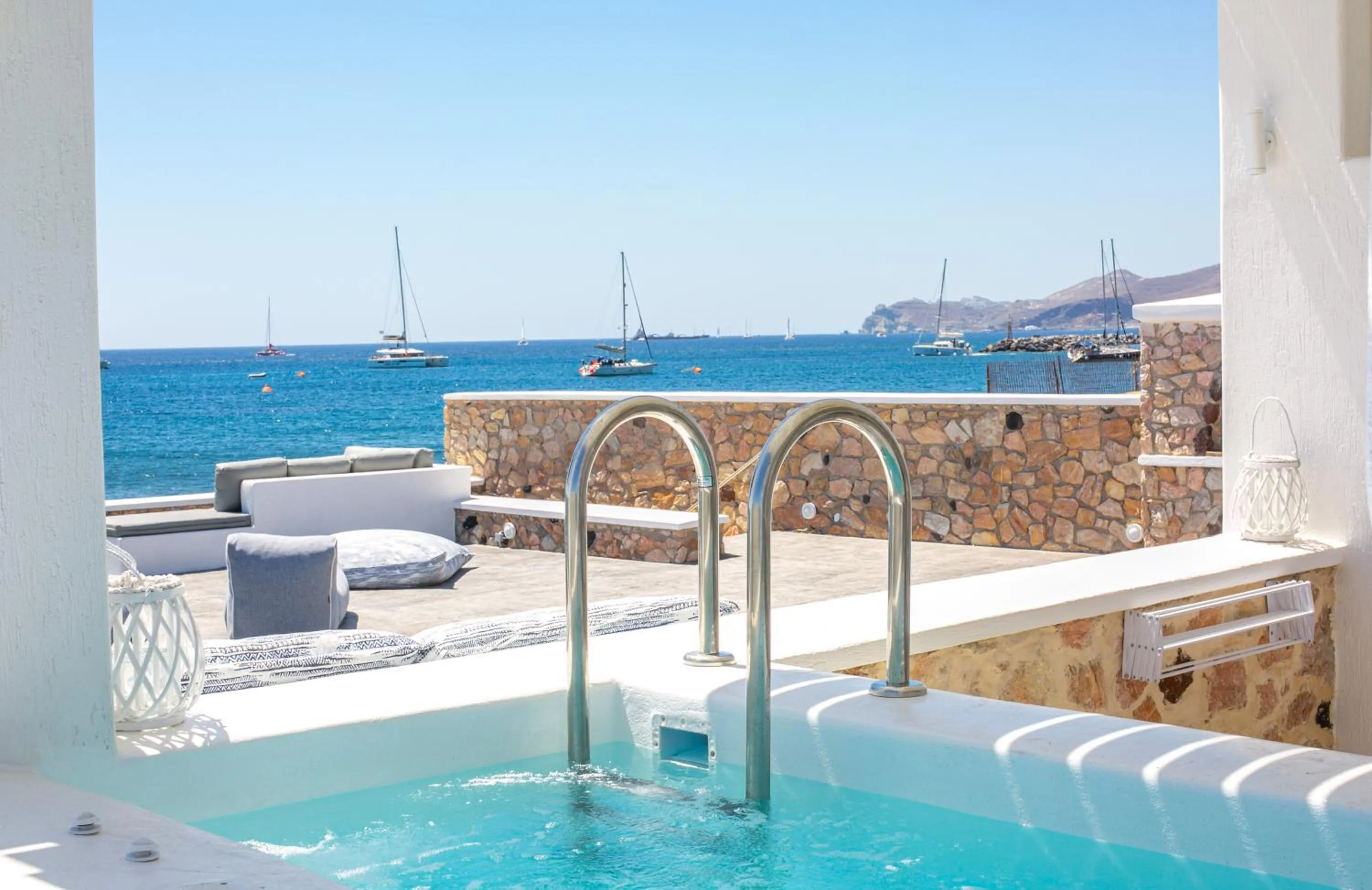 Sea view in Aegean Melody Suites & Villas