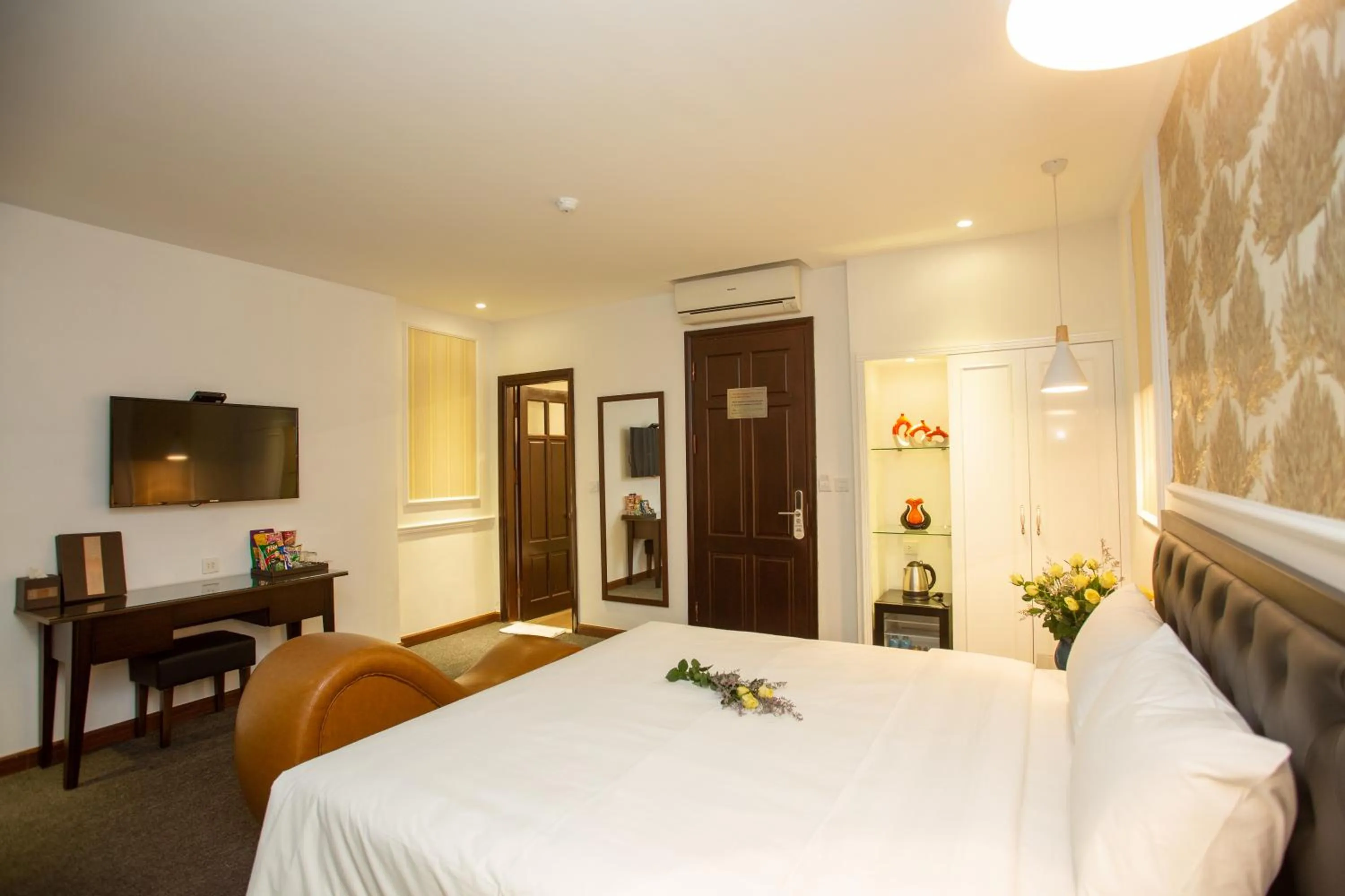 City view, Bed in Adeline Hotel Hanoi