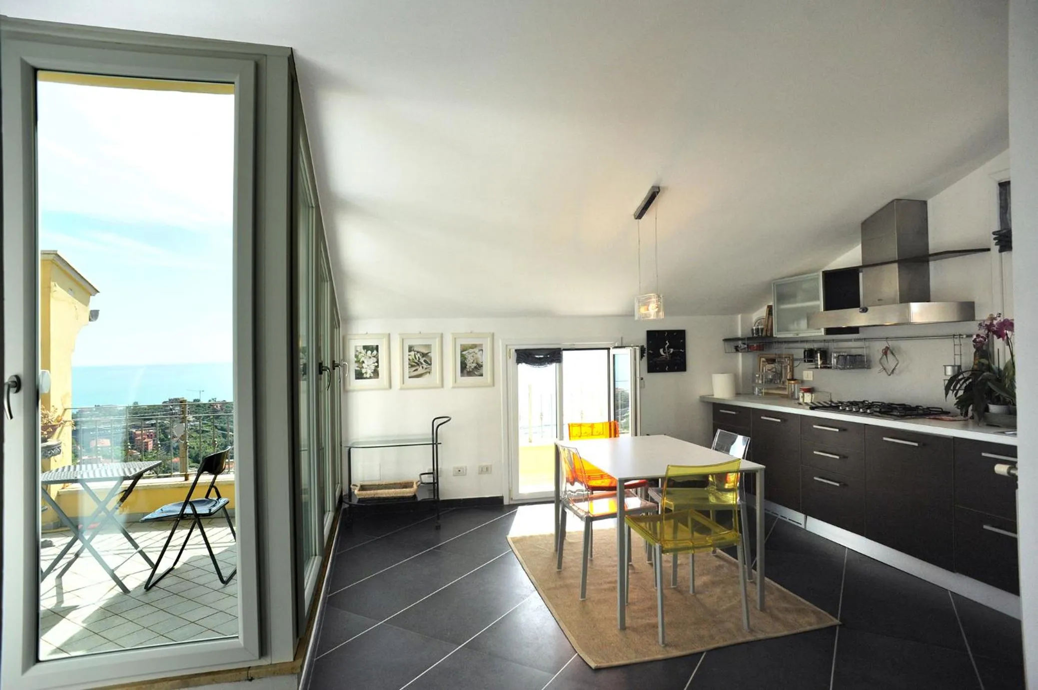 Kitchen or kitchenette in IL golfo artisti e poeti villa thea