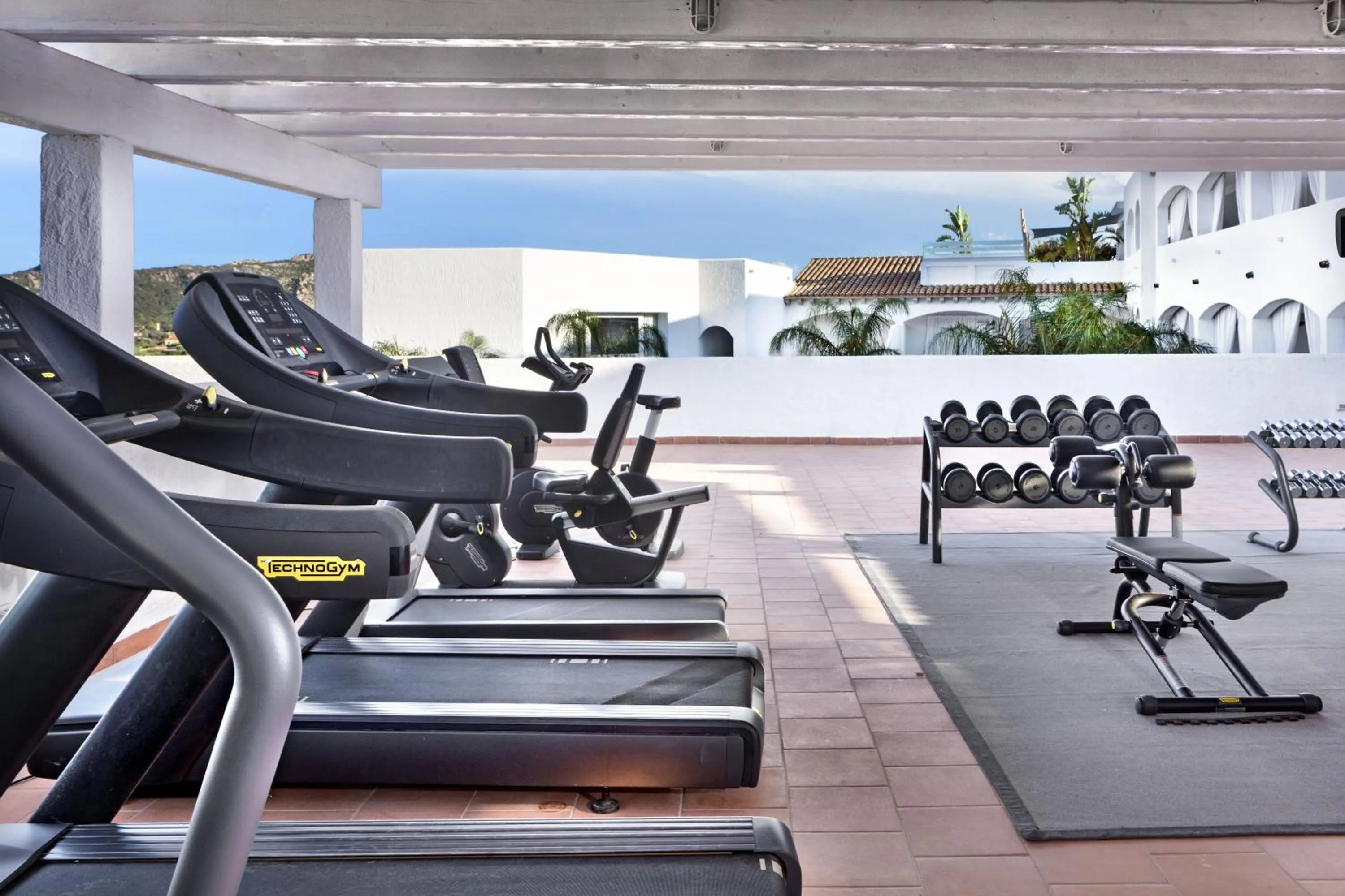 Fitness centre/facilities in Grand Hotel Cannigione