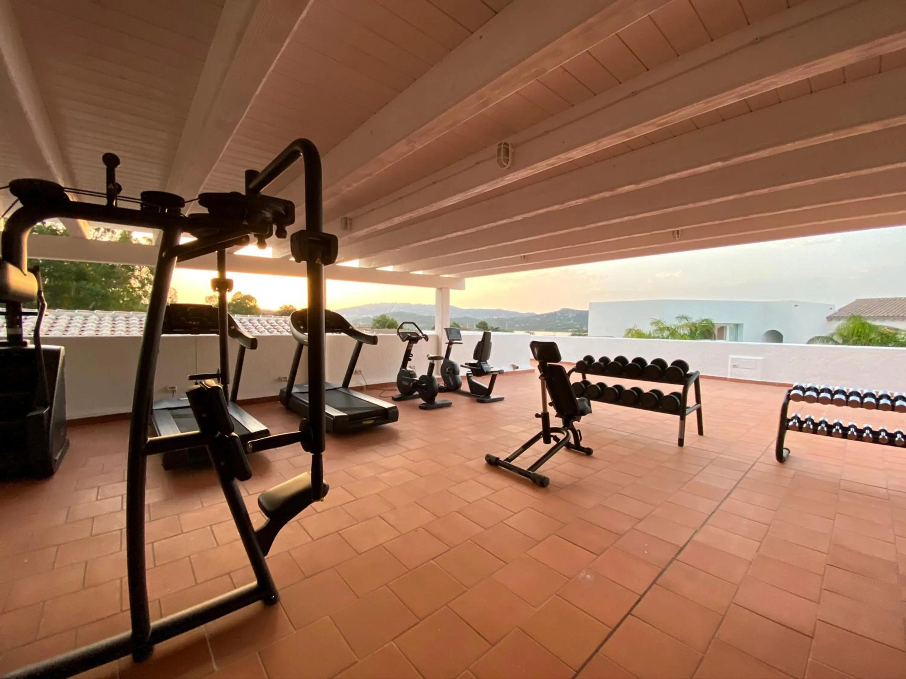 Fitness centre/facilities in Grand Hotel Cannigione