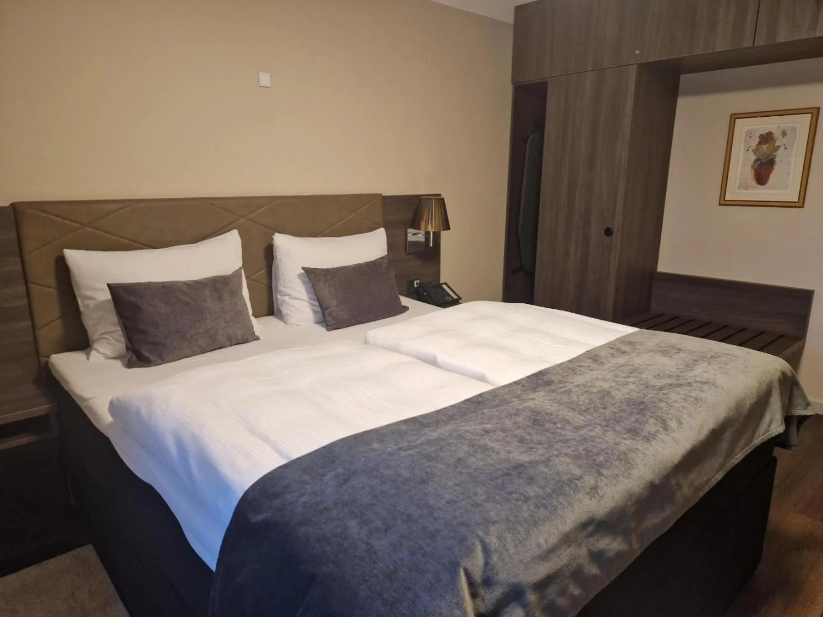 Bed in Radisson Blu Limfjord Hotel, Aalborg