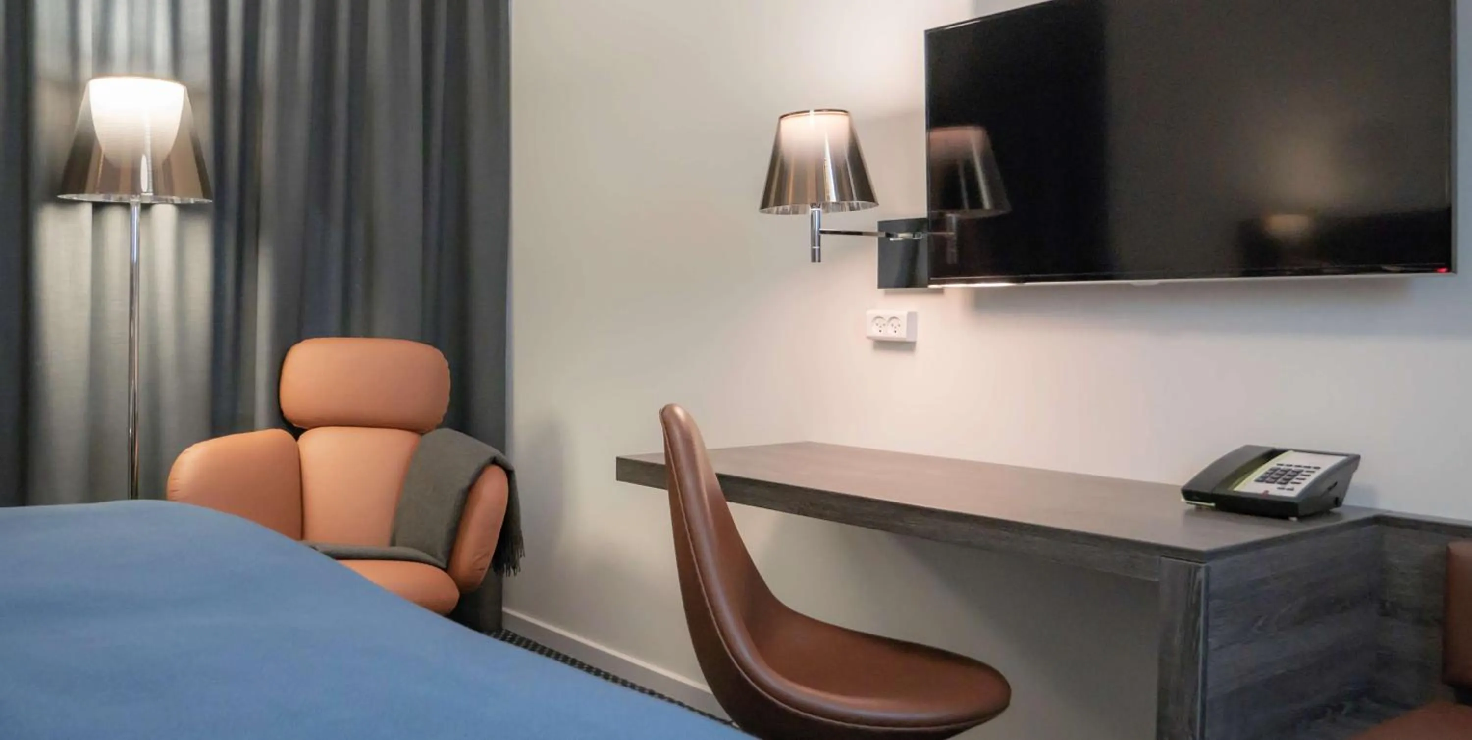 Photo of the whole room, Bed in Radisson Blu Limfjord Hotel, Aalborg