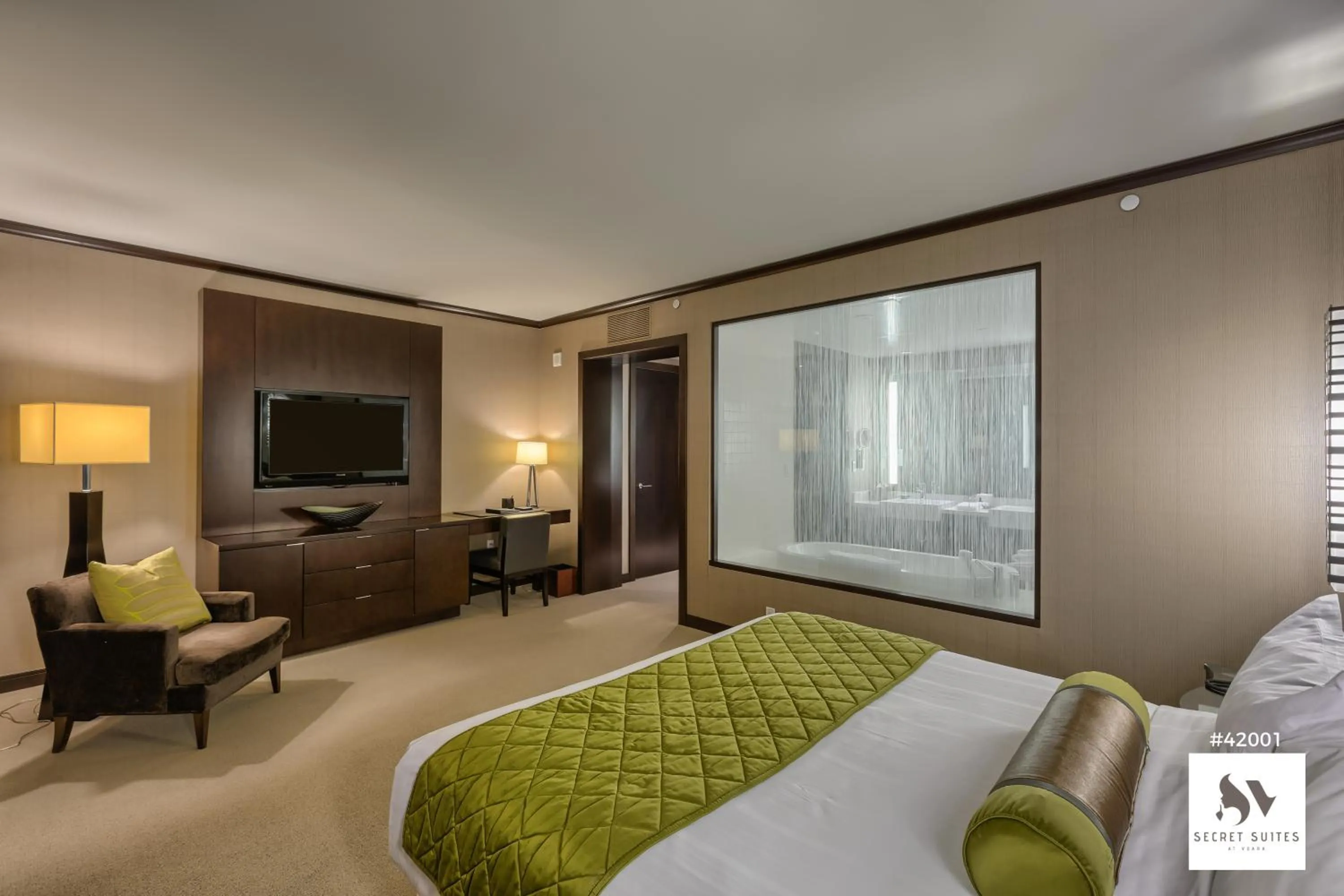 Bed in Secret Suites At Vdara