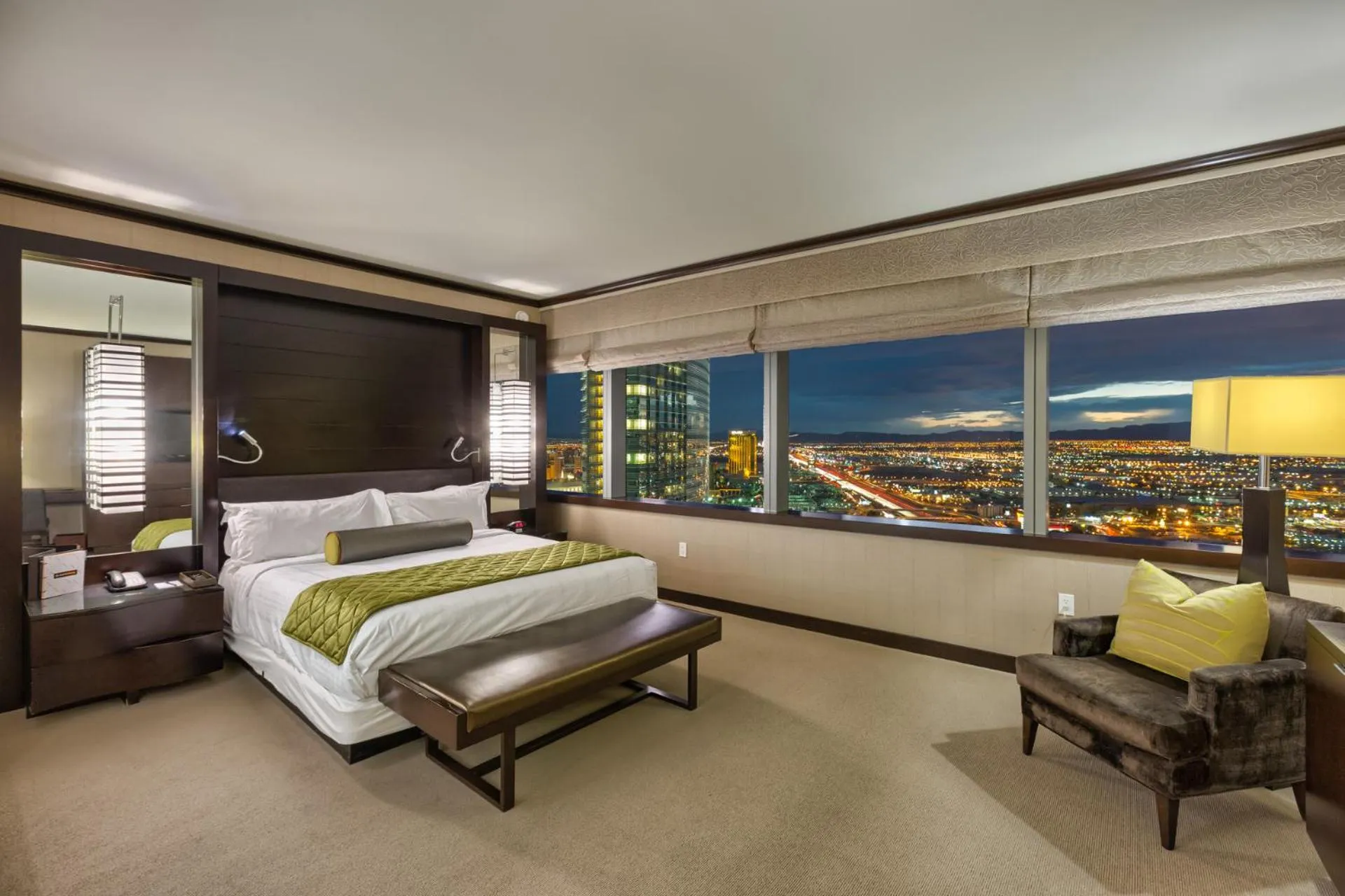 Bed in Secret Suites At Vdara