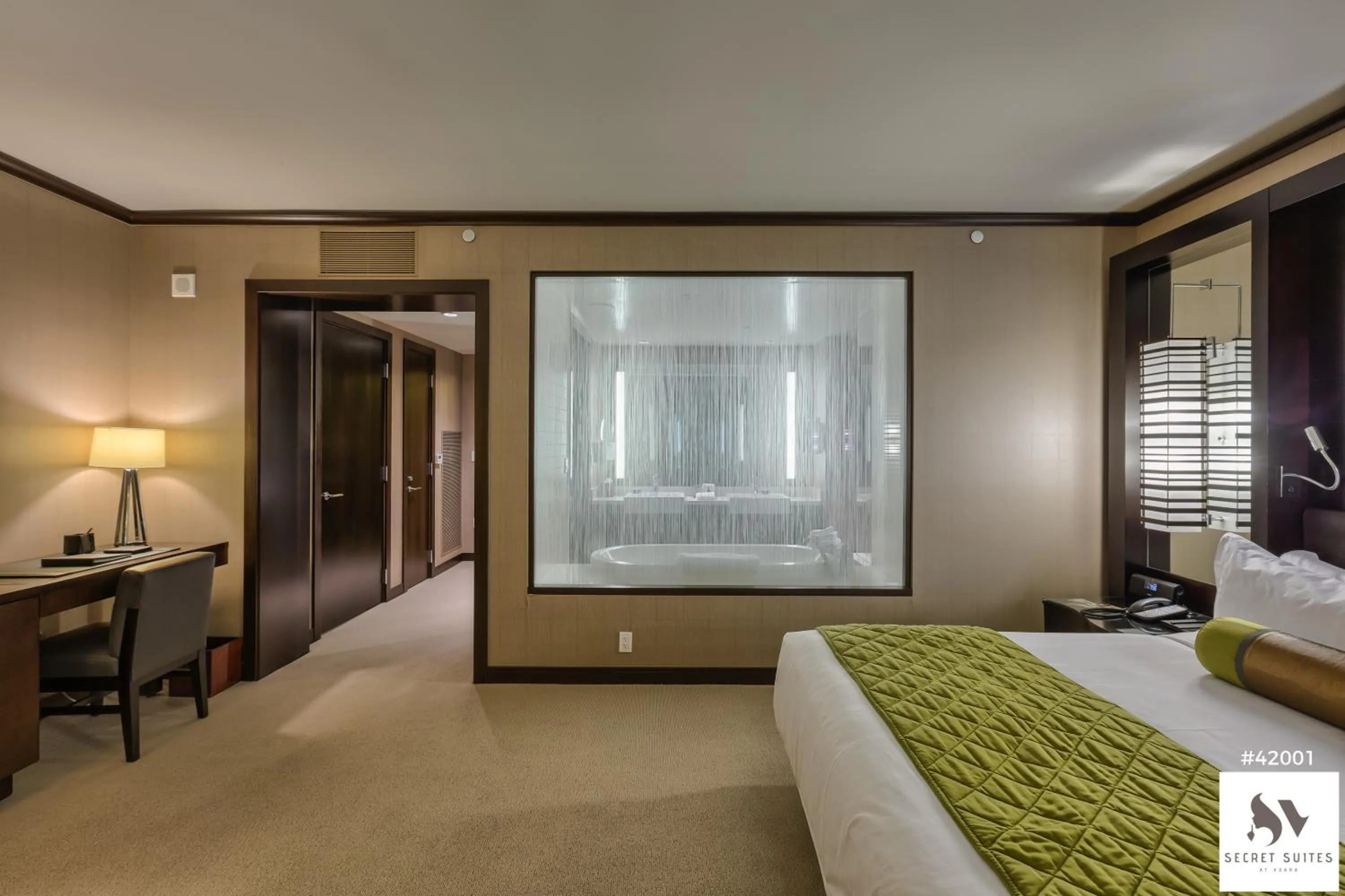 Bed in Secret Suites At Vdara