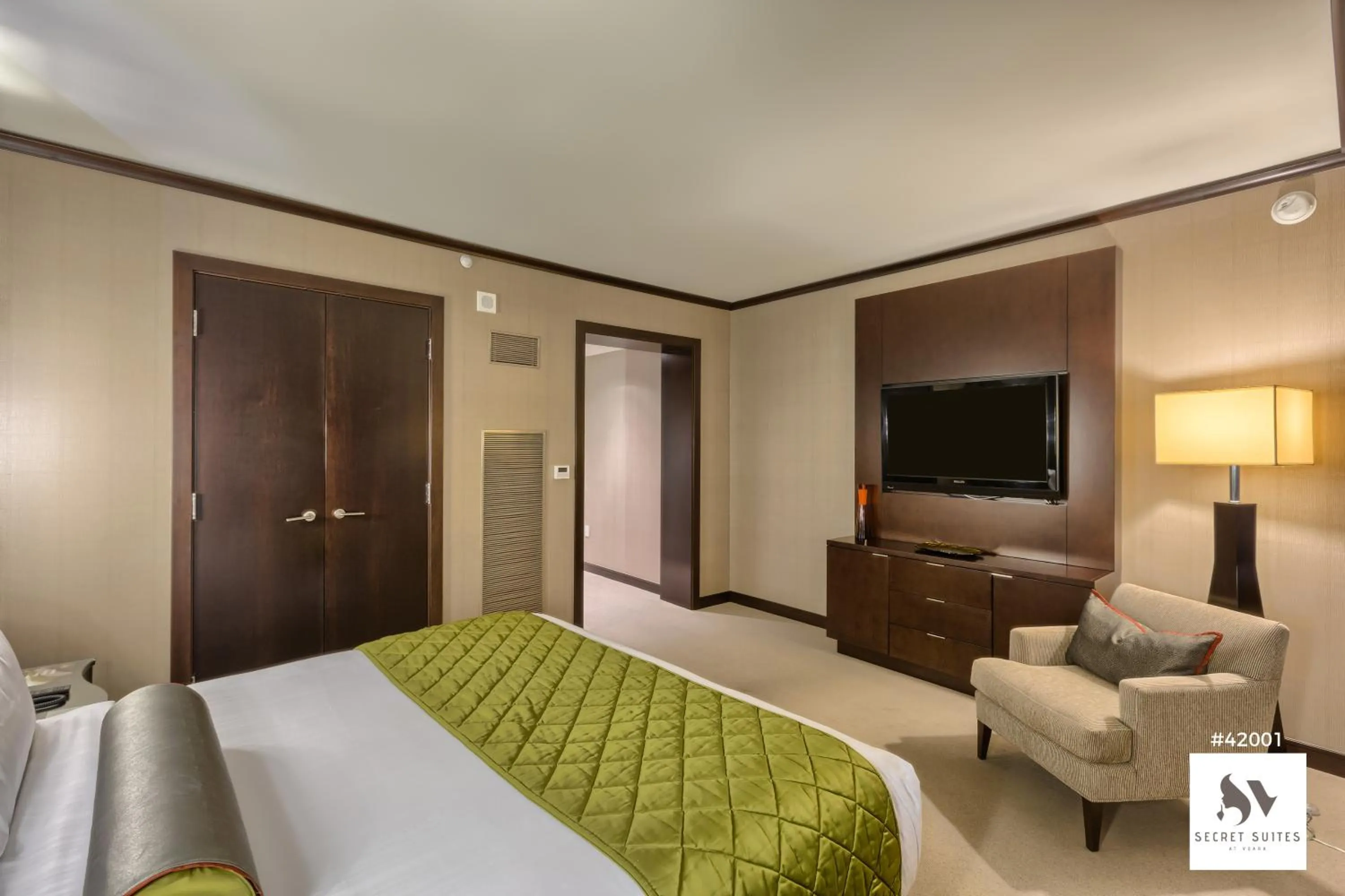 Bed in Secret Suites At Vdara