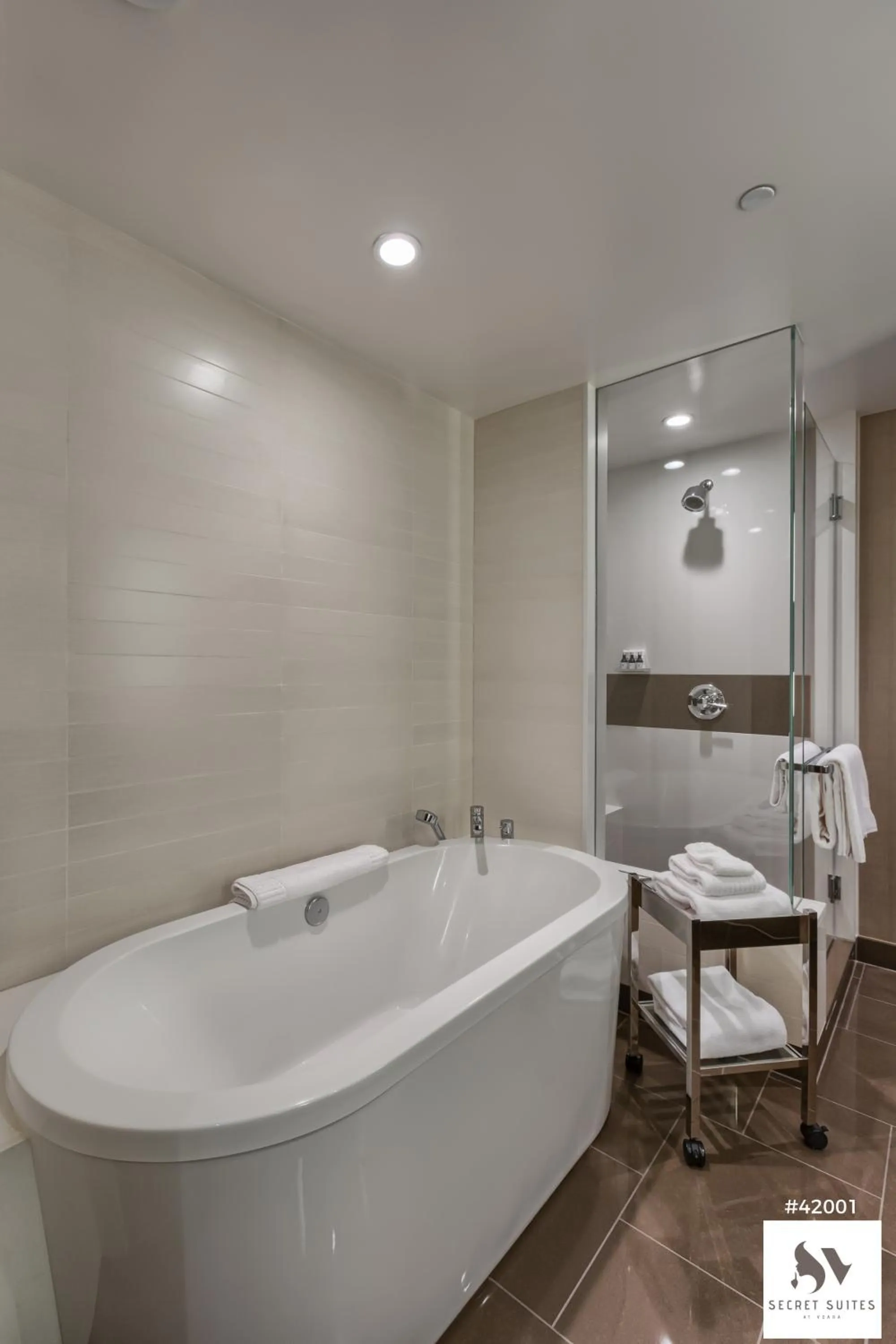 Bathroom in Secret Suites At Vdara